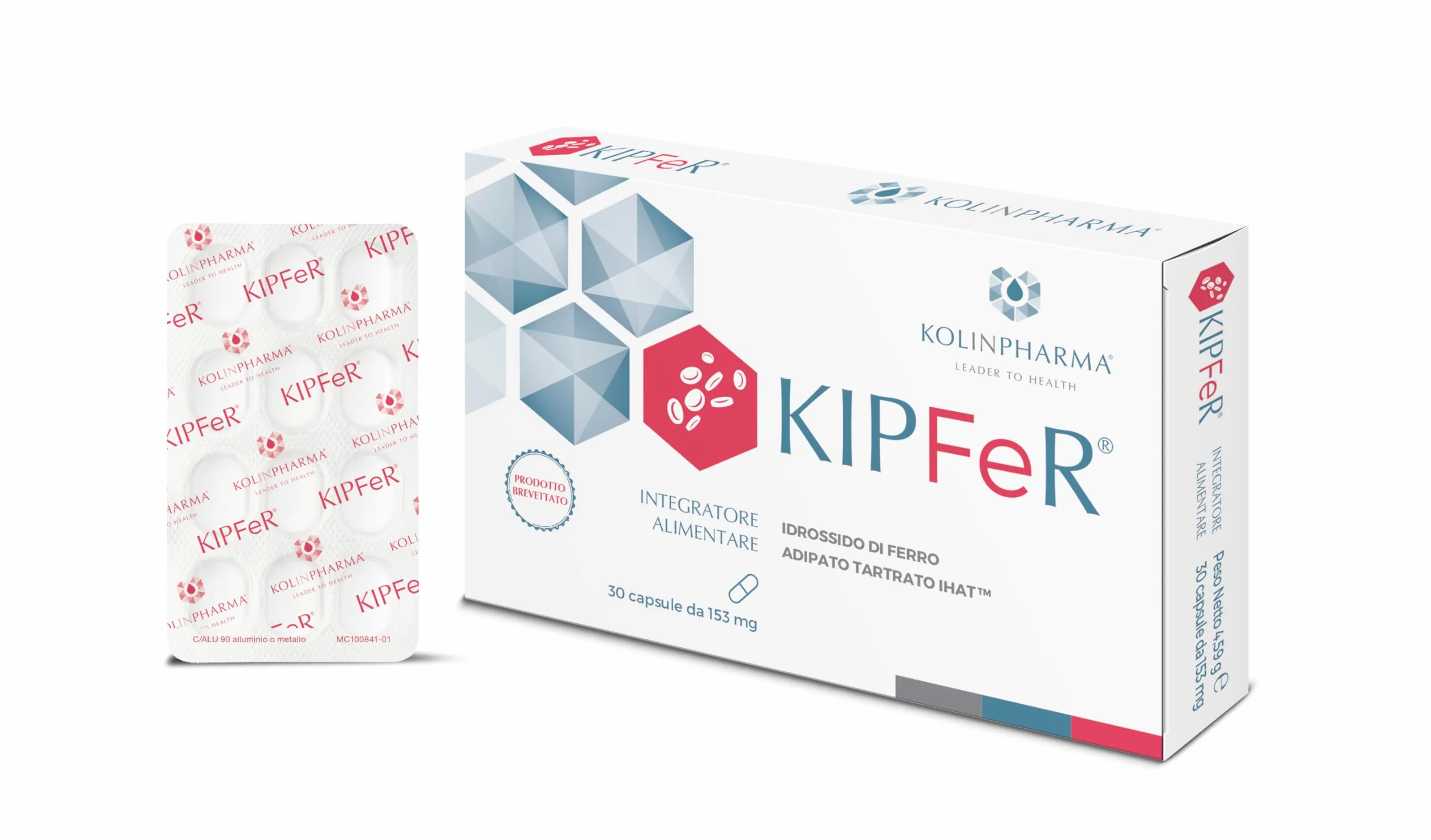KOLINPHARMA® KIPFeR® 30 Capsule – L’integratore alimentare per tutti i casi di aumentato fabbisogno di Ferro