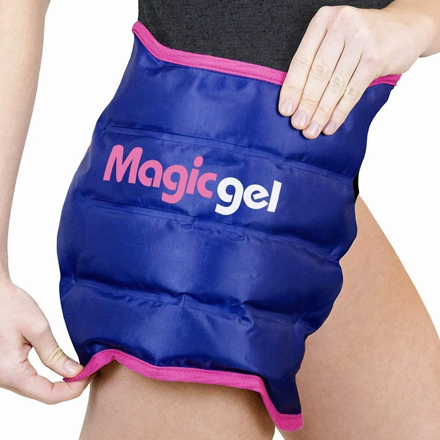 Magic Gel Fascia in Gel Ghiaccio Riutilizzabile - Caldo o Freddo per per Dolori al Fianco, Terapia Spalla, Sciatica, Dolore e Scoliosi - Sicuro e Facile da Usare