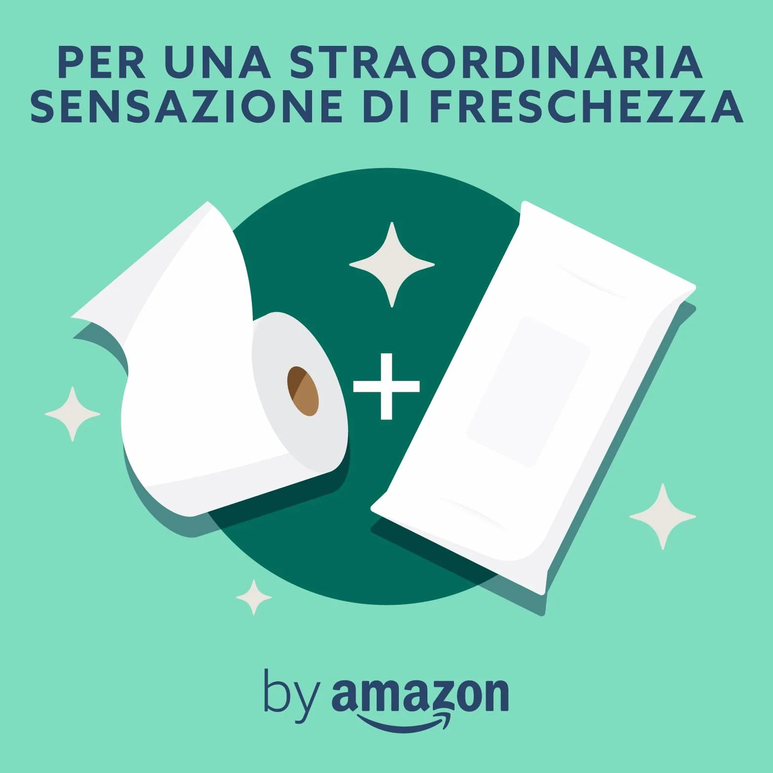 Amazon Fazzoletti igienici umidi delicati con aloe vera lavabili 240 pezzi (6 confezioni da 40 fogli)