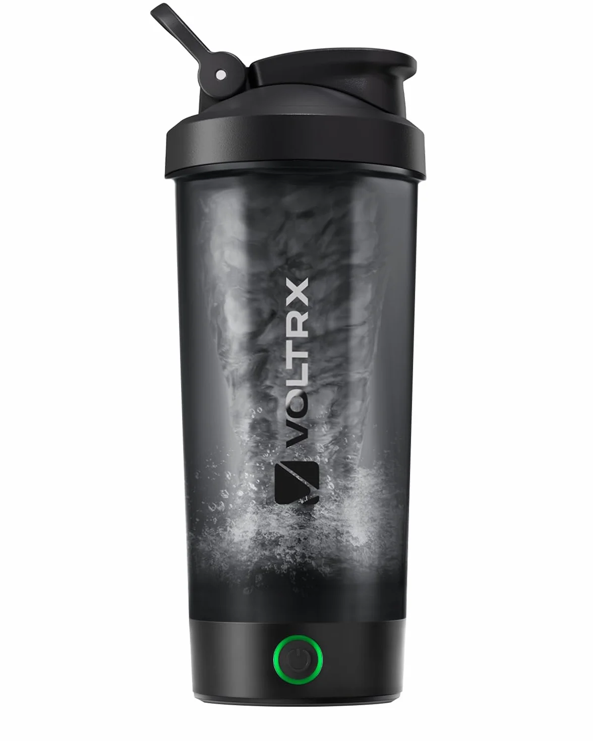 VOLTRX Titanus - Bottiglia per shaker per proteine, ricaricabile tramite USB C, elettrico, per frullati proteici e frullati sostitutivi dei pasti, senza BPA,700ml