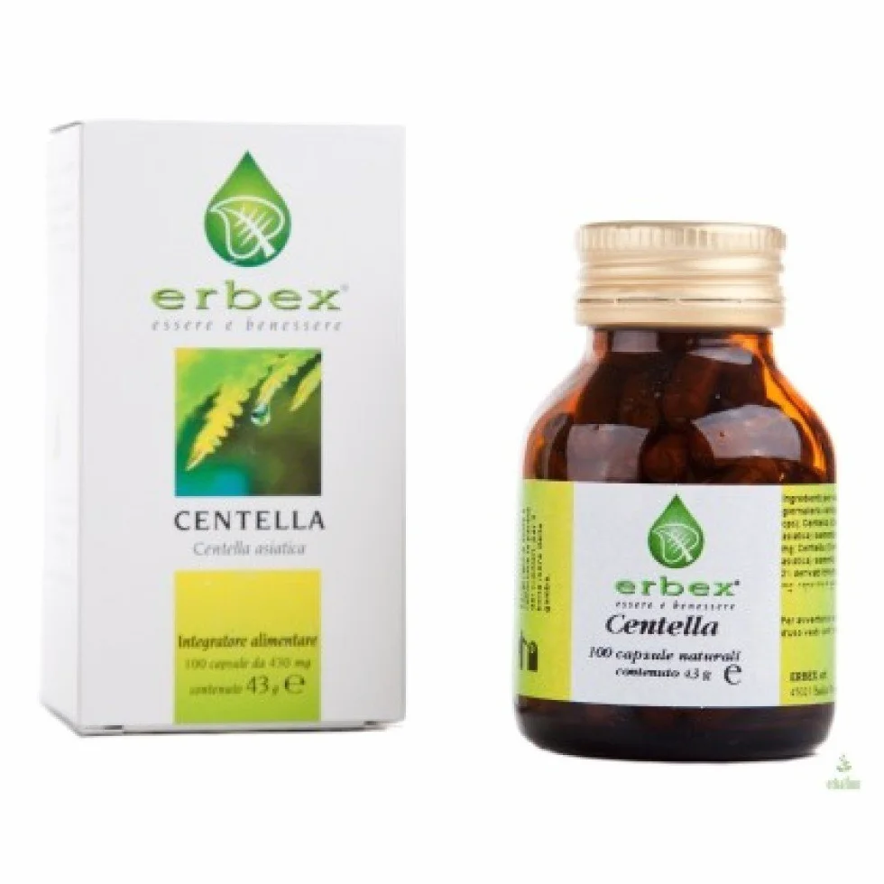 CENTELLA 100 kapsułek 430 mg