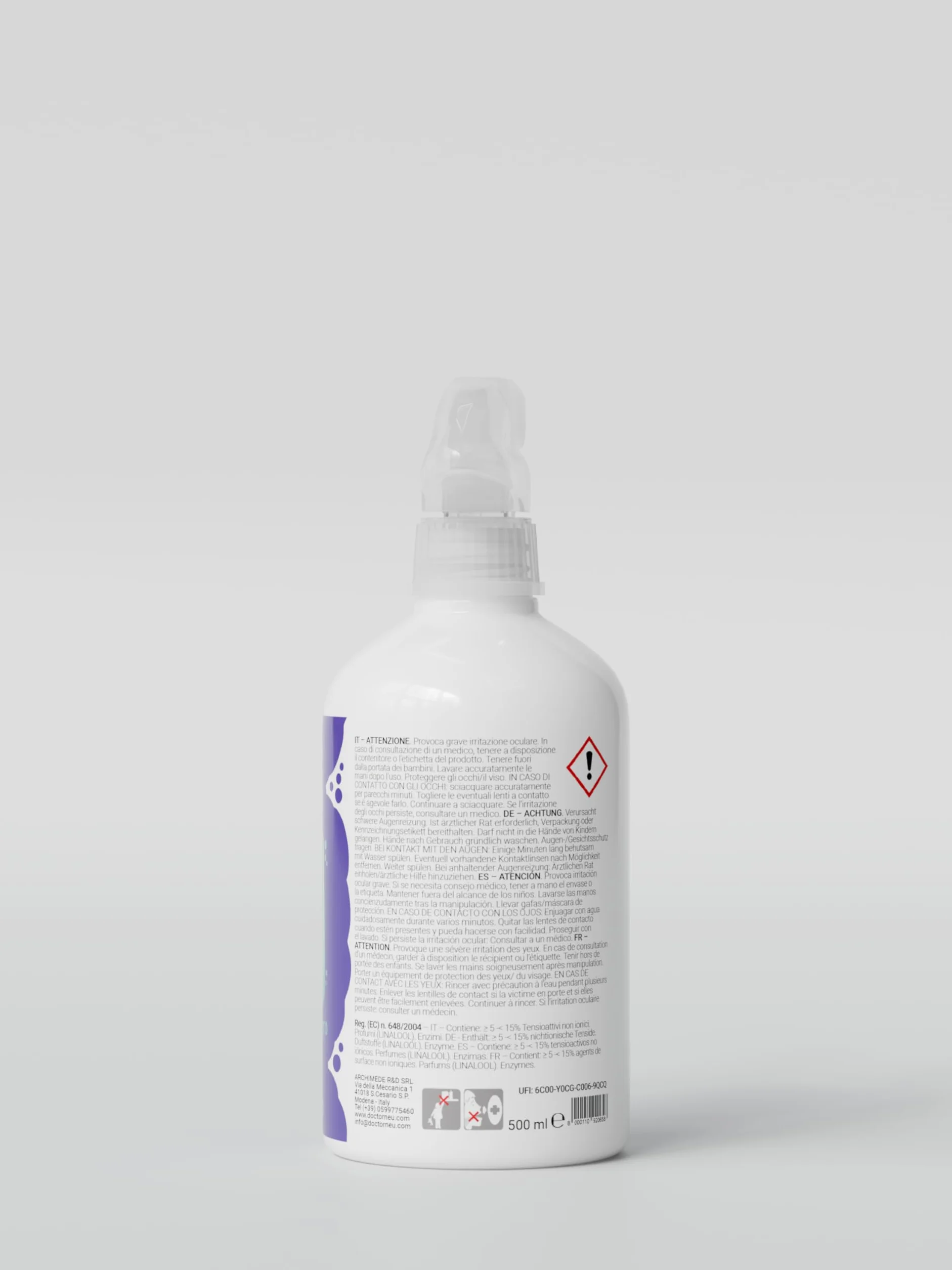 DR. NEU Cura Lavatrice Igienizzante e Anticalcare Breath Spray 500ml