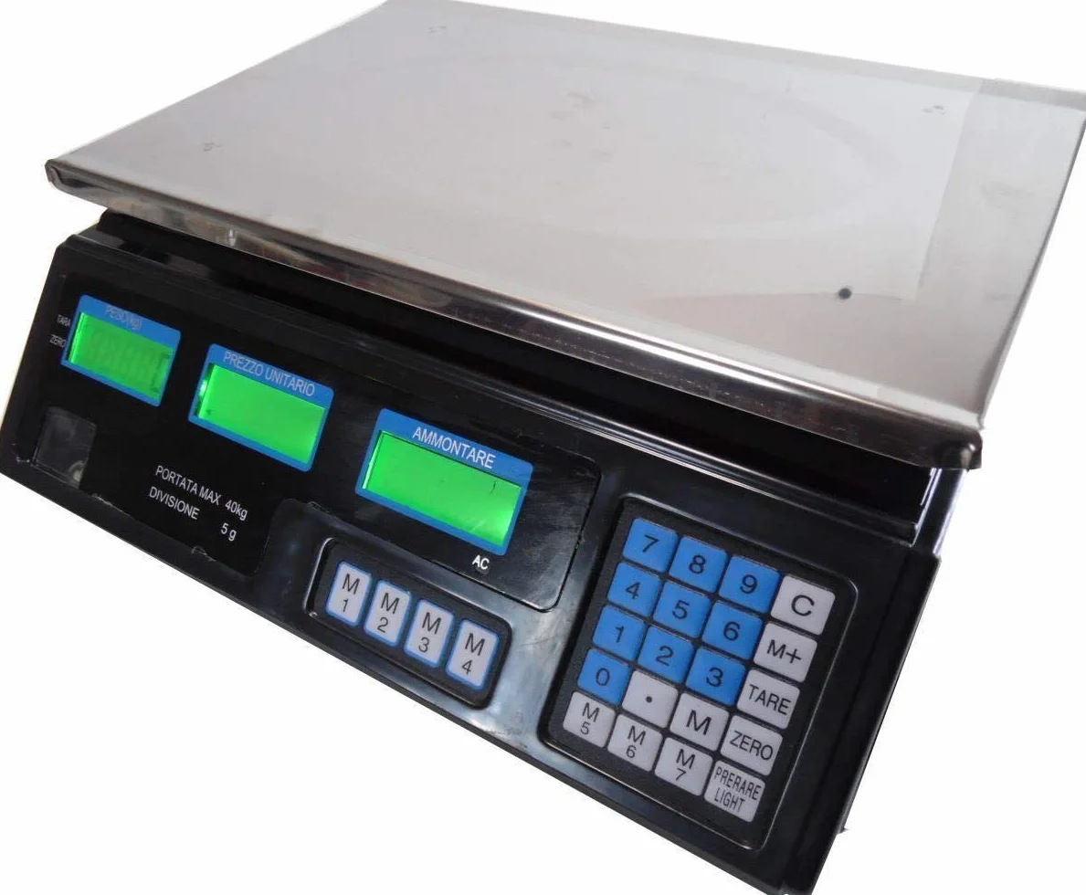 Bilancia Elettronica Digitale Professionale 40 kg 5 g