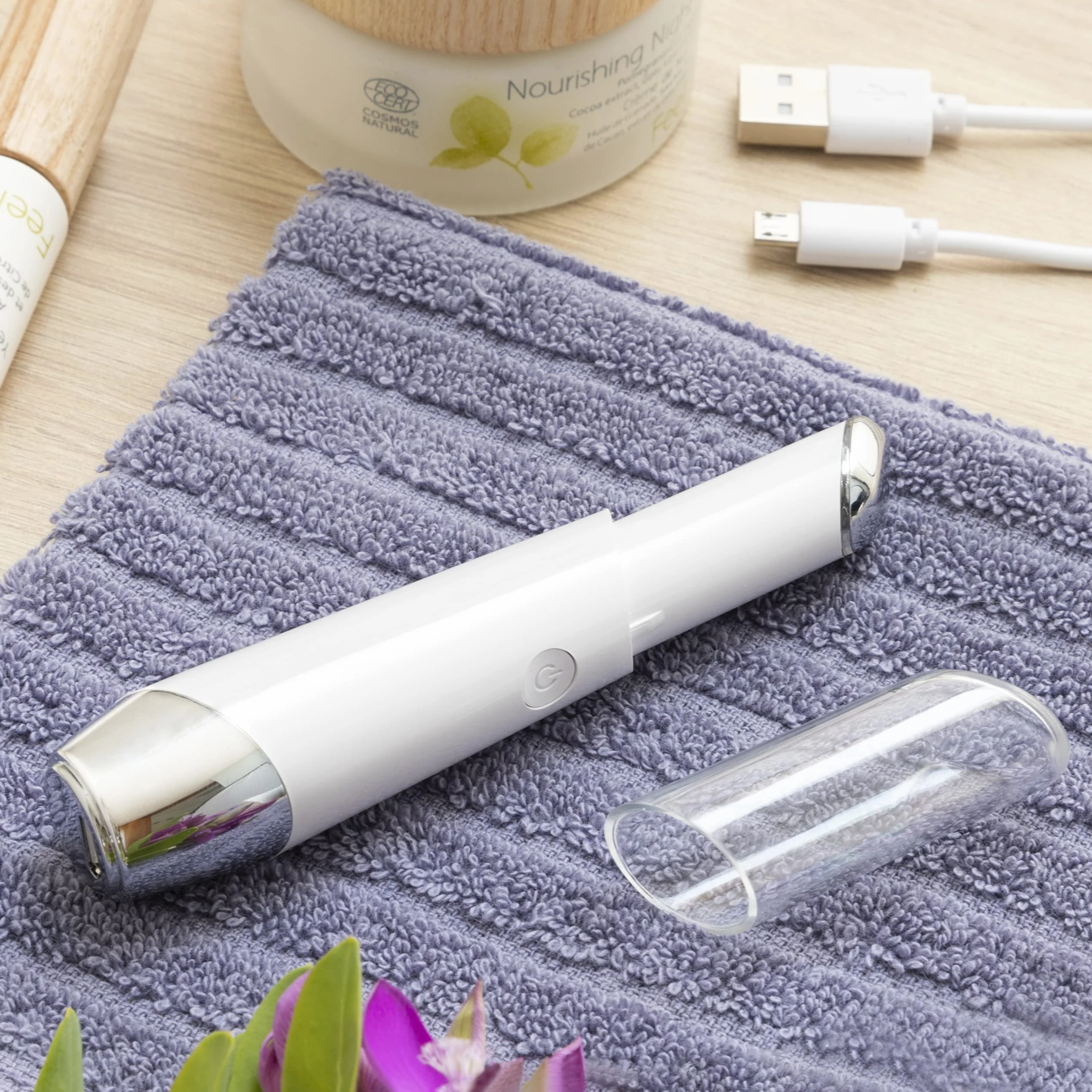 InnovaGoods® massaggiatore elettrico per oculare anti-rughe e anti-età, fototerapia per oculare