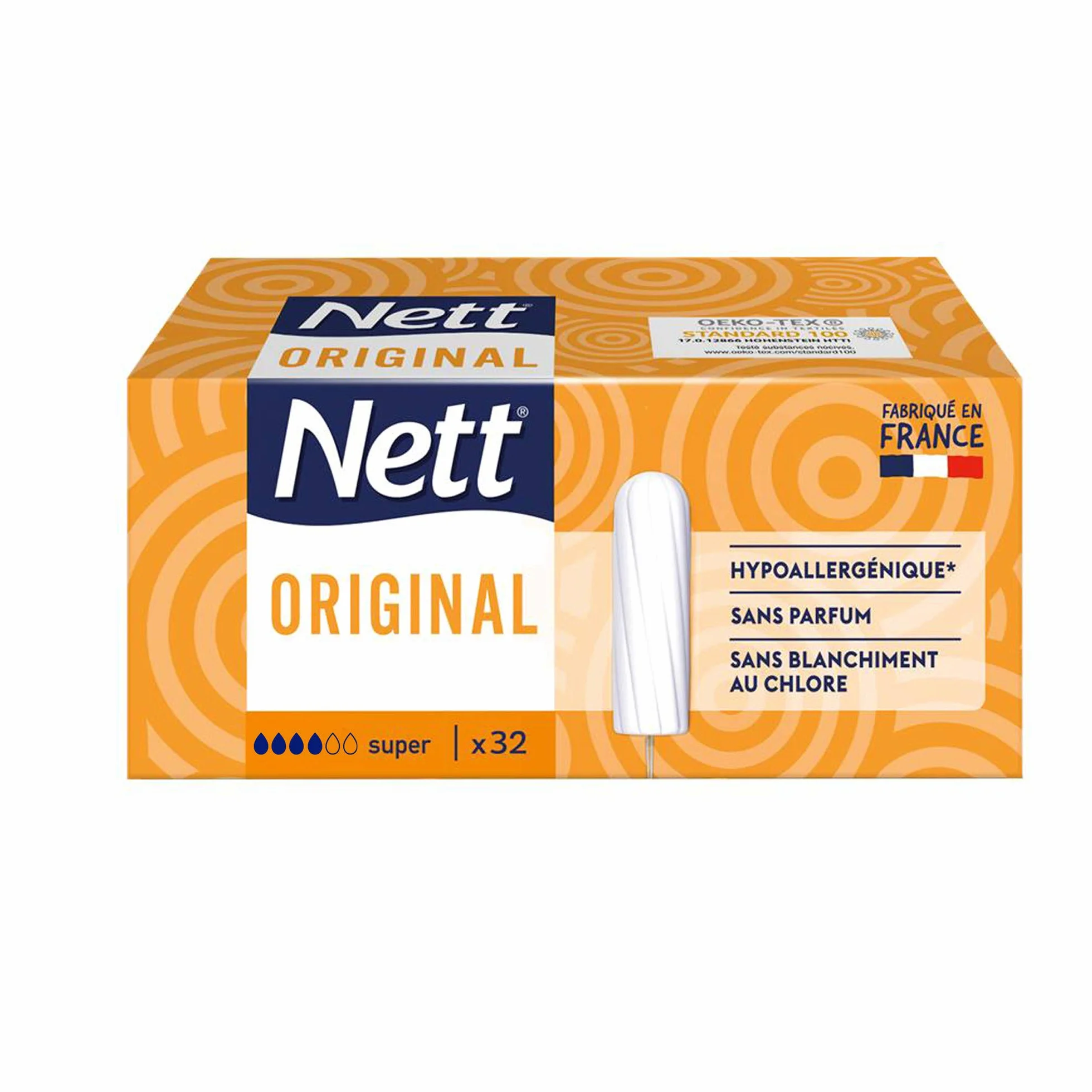 Tampone Senza Applicatore Nett Original 32 Tamponi