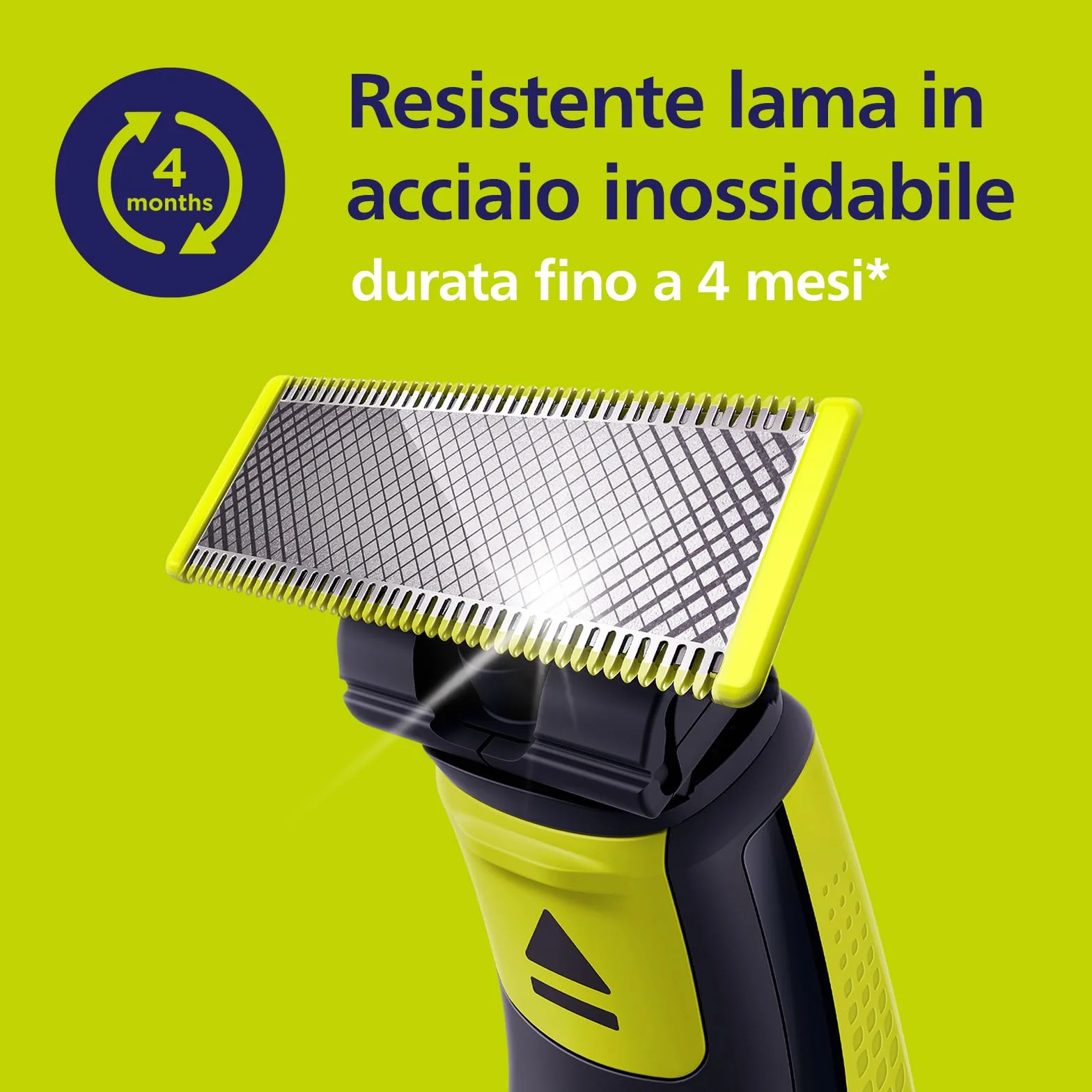 Philips OneBlade QP620/50 Rasoio Face & Body, Kit Corpo con 2 Lame, 1 Pettine Corpo, 1 Guaina Protettiva