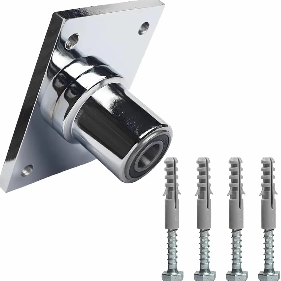 PRIOR FITNESS Supporto a soffitto per Asta da Danza 40mm 45mm Piastra Fissa Kit Montaggio