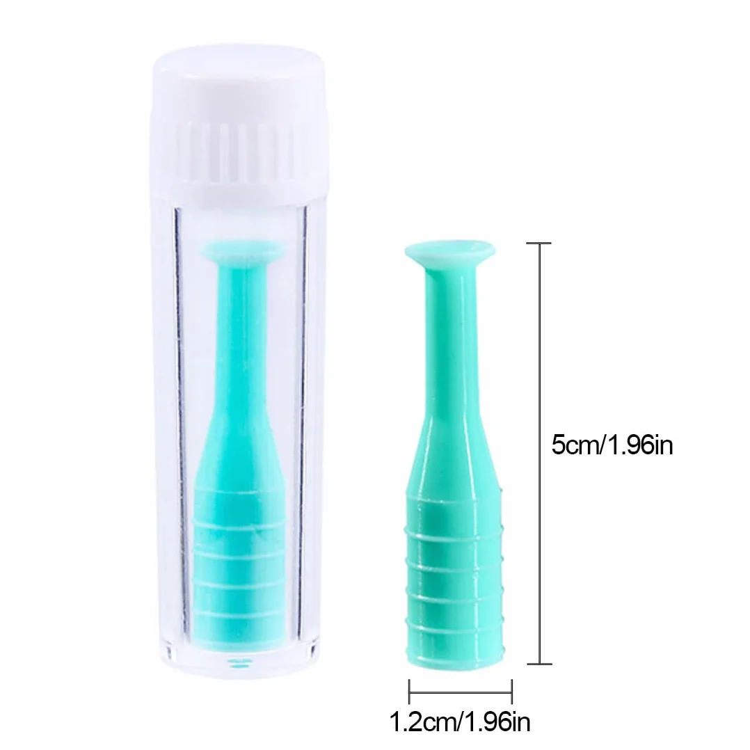 Applicatore per lenti a contatto da 4 pezzi, ventosa per lenti a contatto, ventosa per lenti, strumento per lenti a contatto, dispositivo di rimozione per lenti a contatto portatile da viaggio