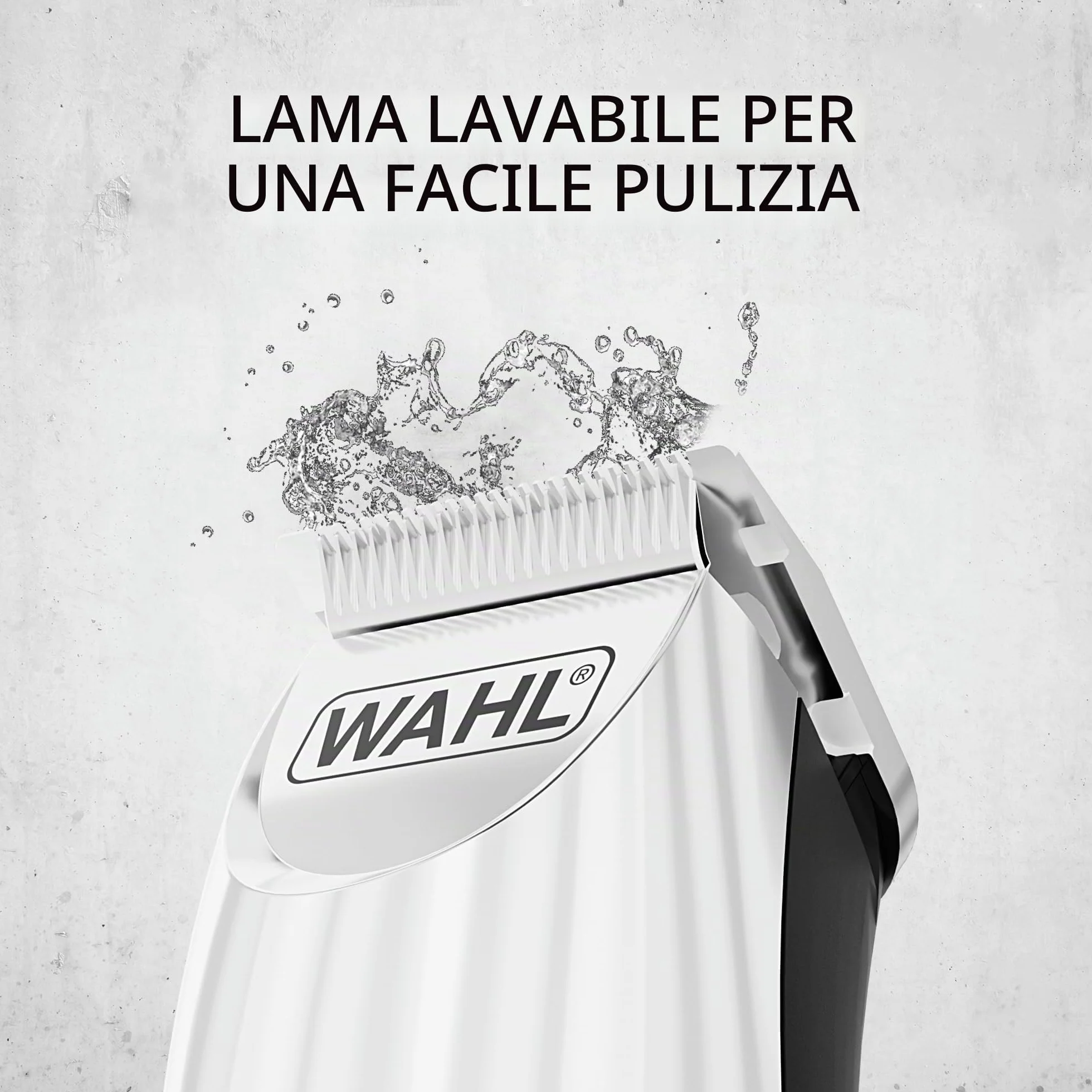 Wahl Colour Trim Tagliabarba Pettini Guida Codificati Colori 240 Minuti Funzionamento USB Lame Affilate Precisione