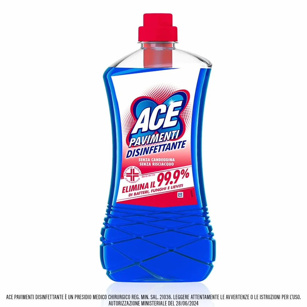 ACE Pavimenti Disinfettante 8 x 1 L