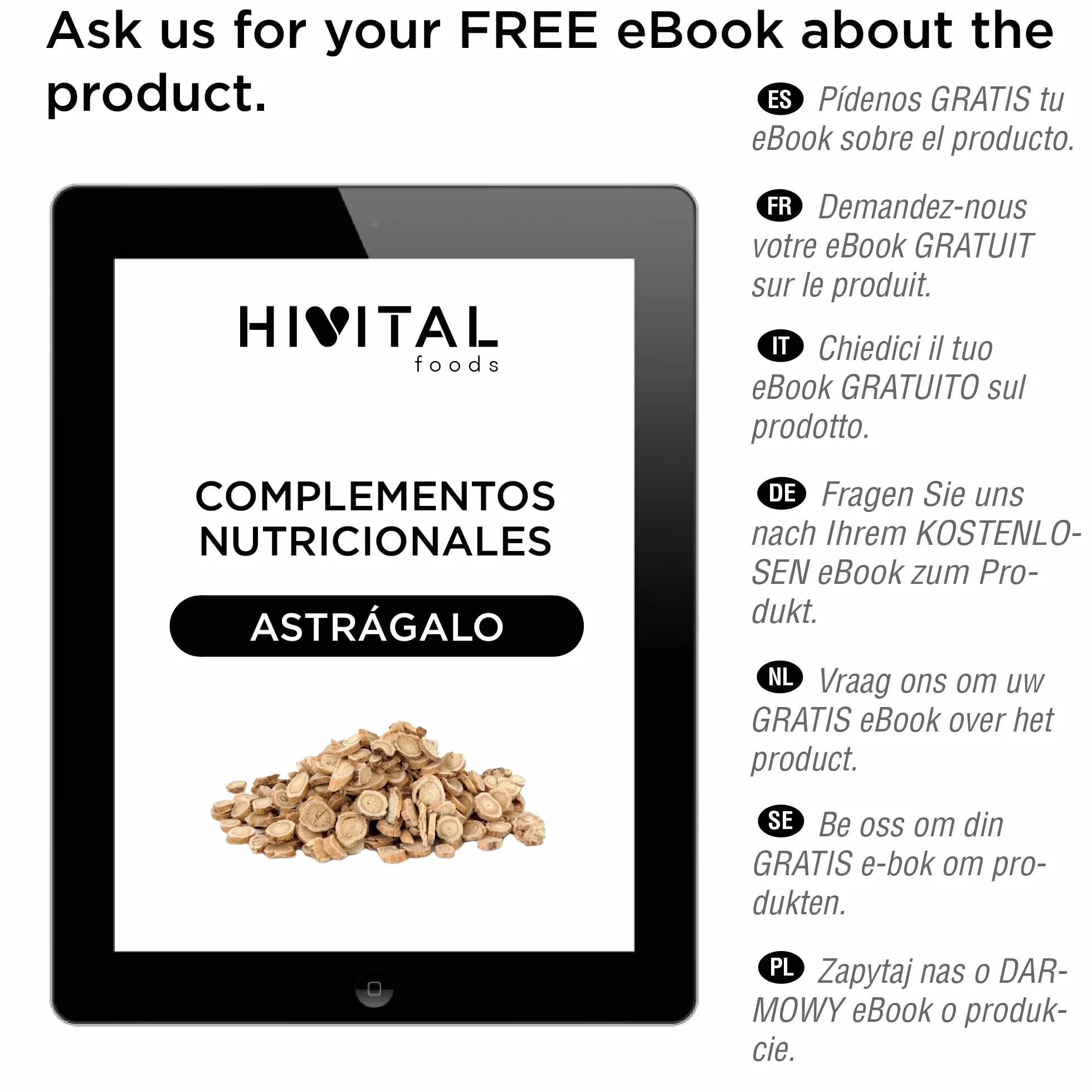 Astragalo 1400 mg 180 capsule vegane 7% polisaccaridi HIVITAL