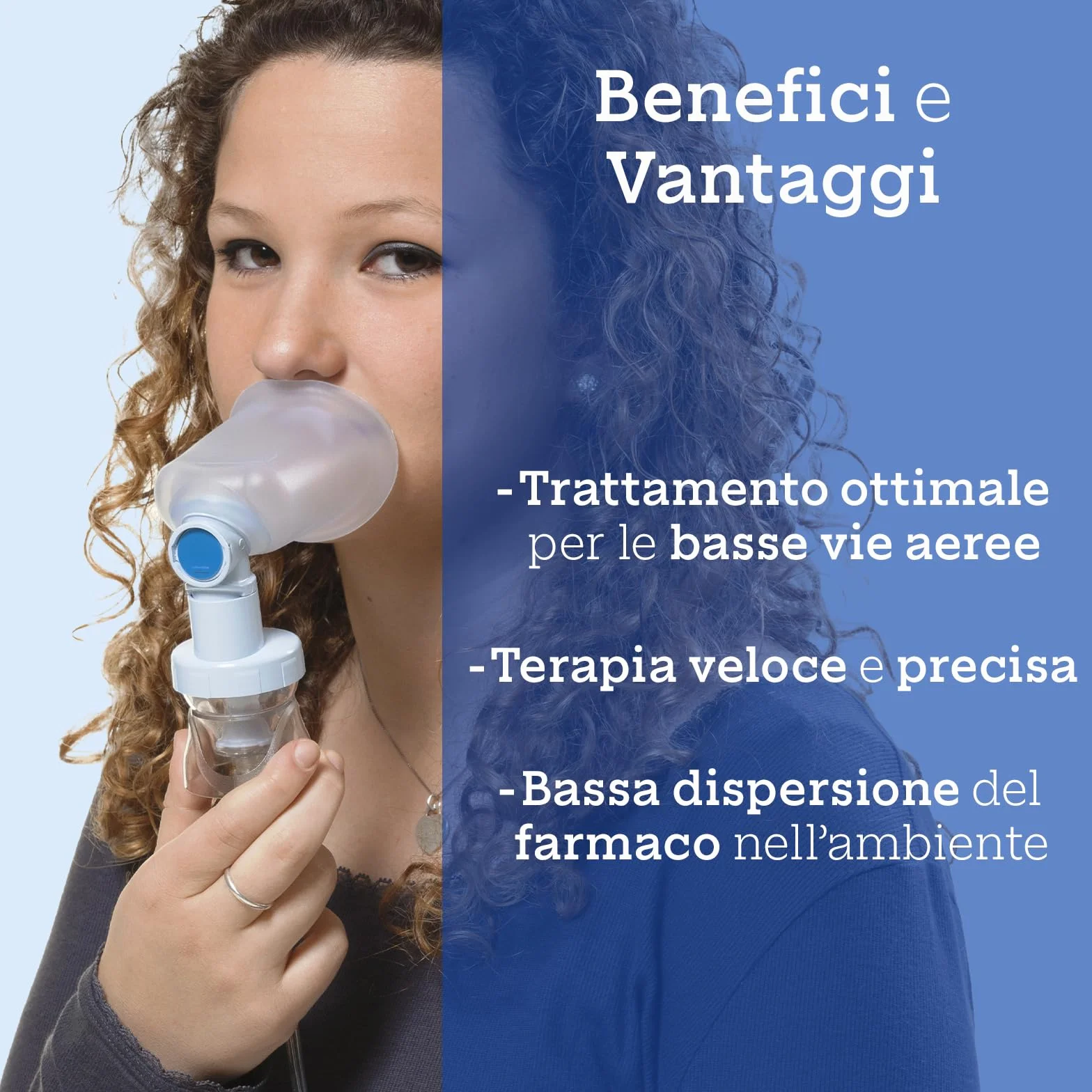 Air Liquide Healthcare NEBULA Sistema Completo per Aerosolterapia Adulti e Bambini con RINOWASH, SPACER e Maschera Pediatrica