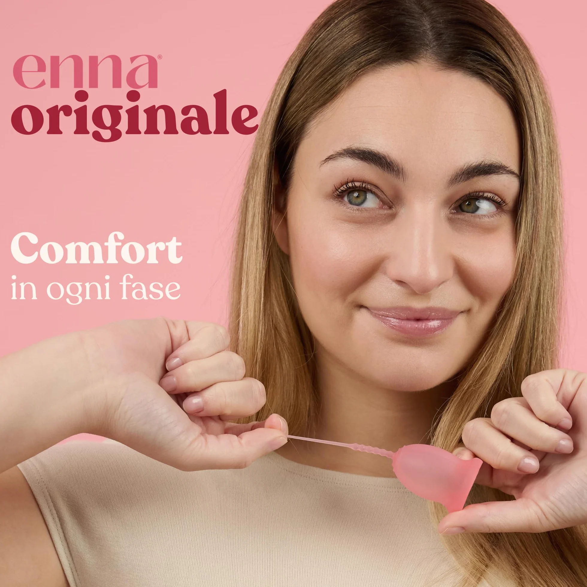 Enna Copa Menstrual T-L 2U+Caj Esteriliz