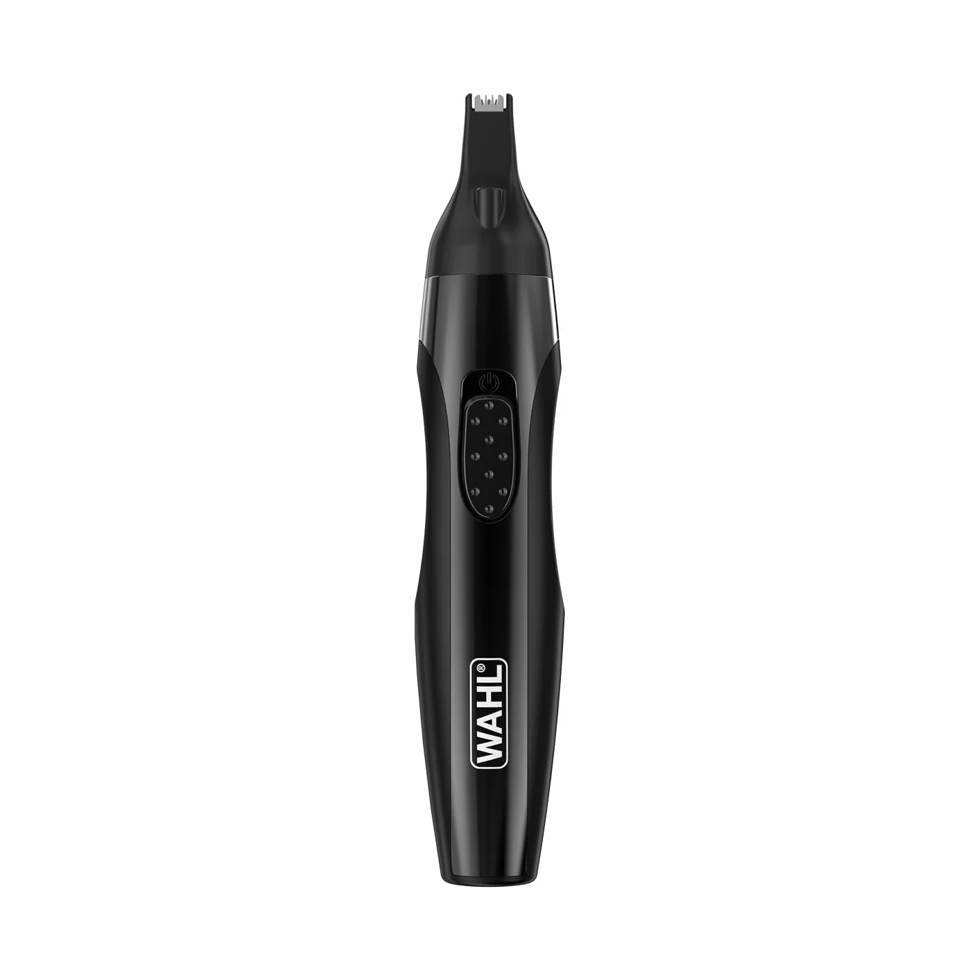 WAHL 2 in 1 Detail Trimmer, trymer do uszu, nosa i twarzy, bateryjny, myte końcówki, wygodny uchwyt, etui podróżne