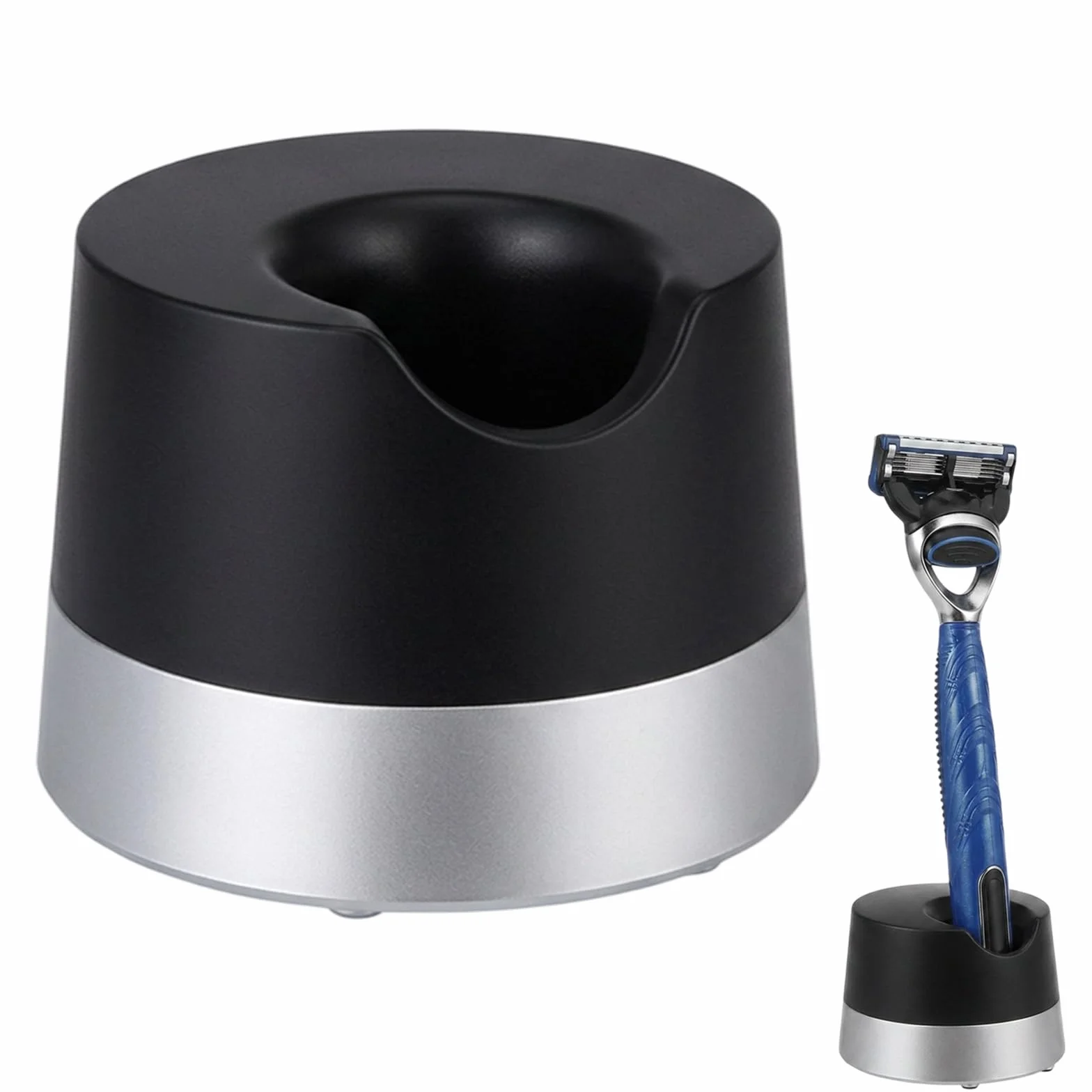 Supporto universale per rasoio da bagno, compatibile con rasoi Gillette, 4,2 x 4,8 x 3,4 cm