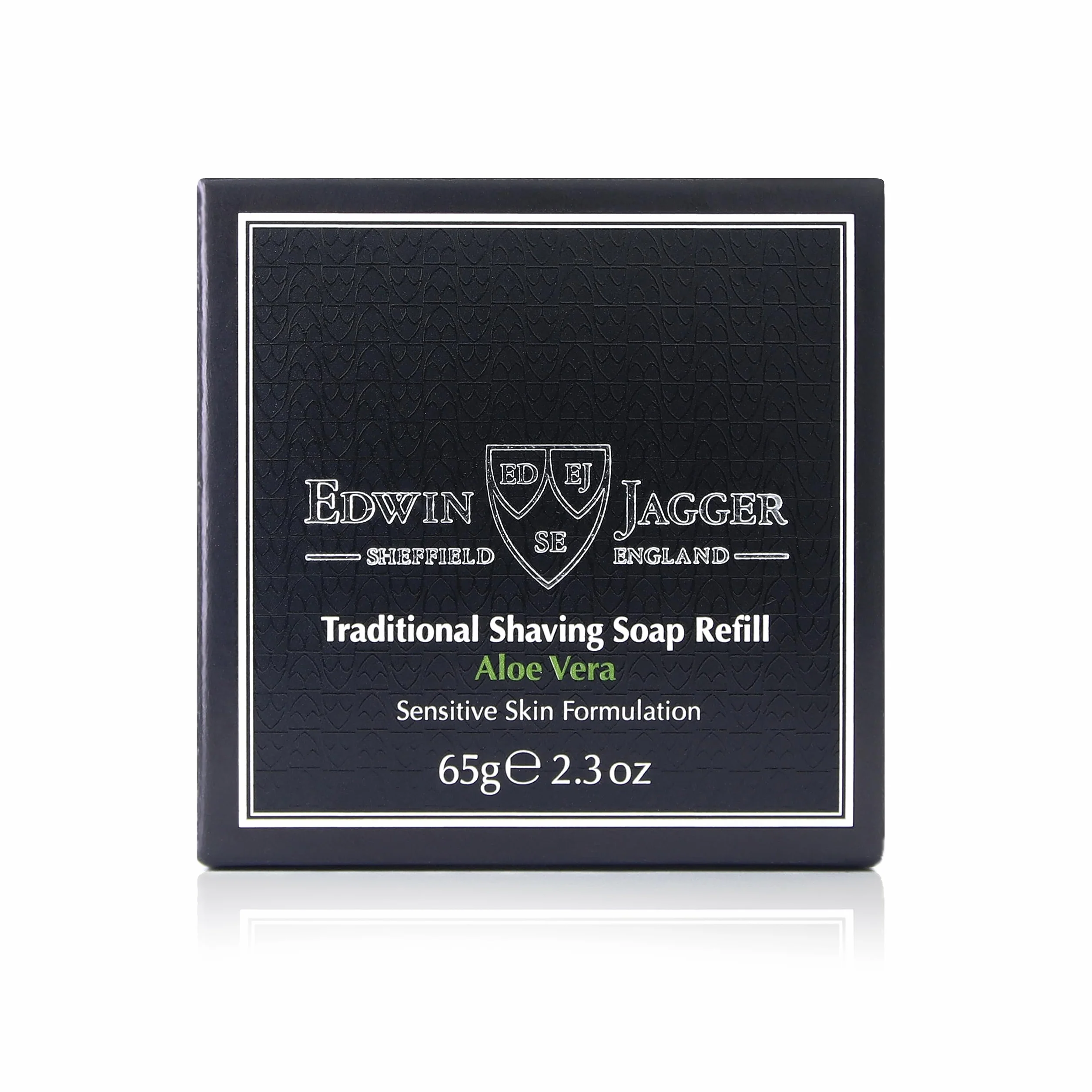 Edwin Jagger SSAV Aloe Vera 99,9% Naturale Sapone da barba tradizionale 65g Ricarica…