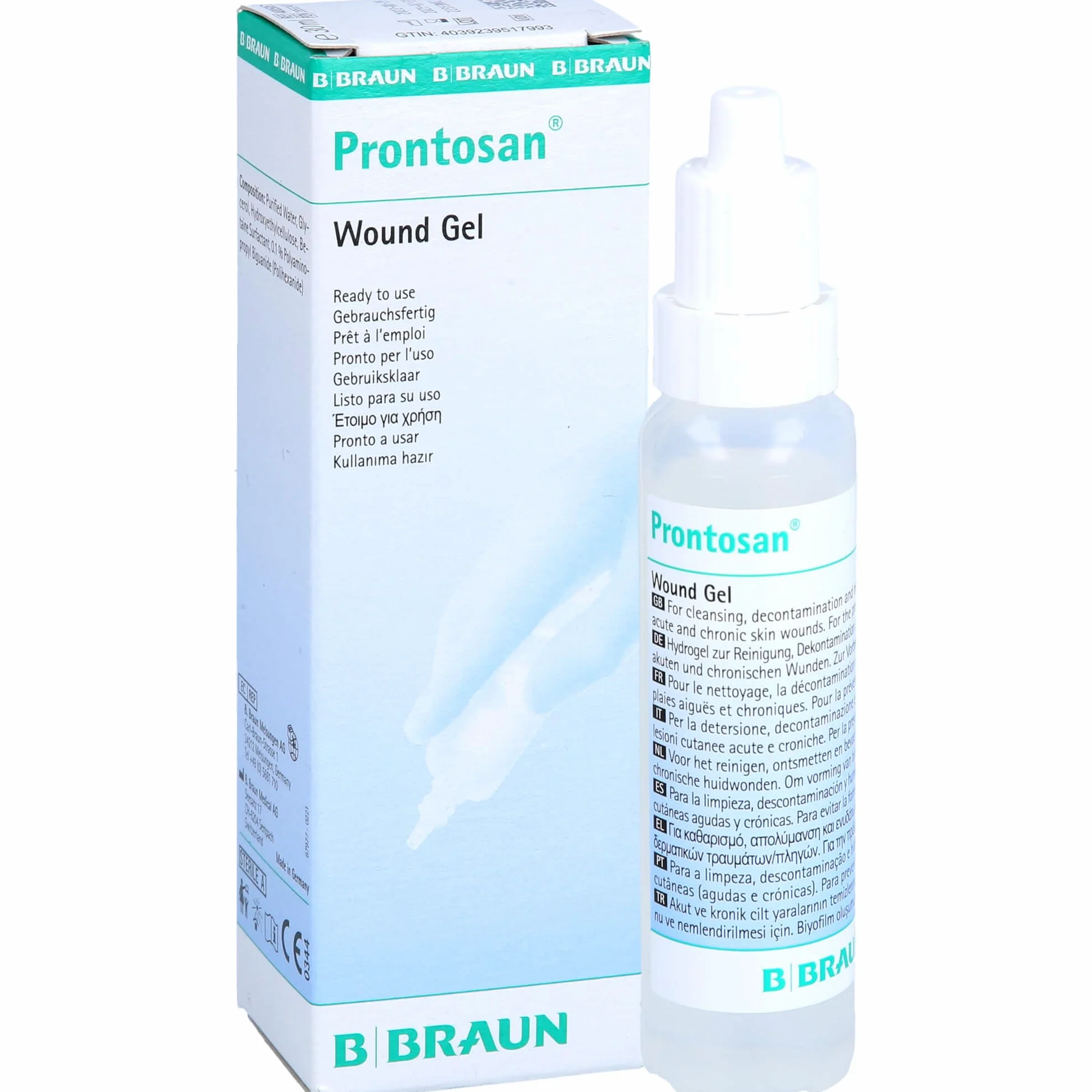 PRONTOSAN Wound Gel 30ml (1 x 30ml) by B.BRAUN MILANO SpA