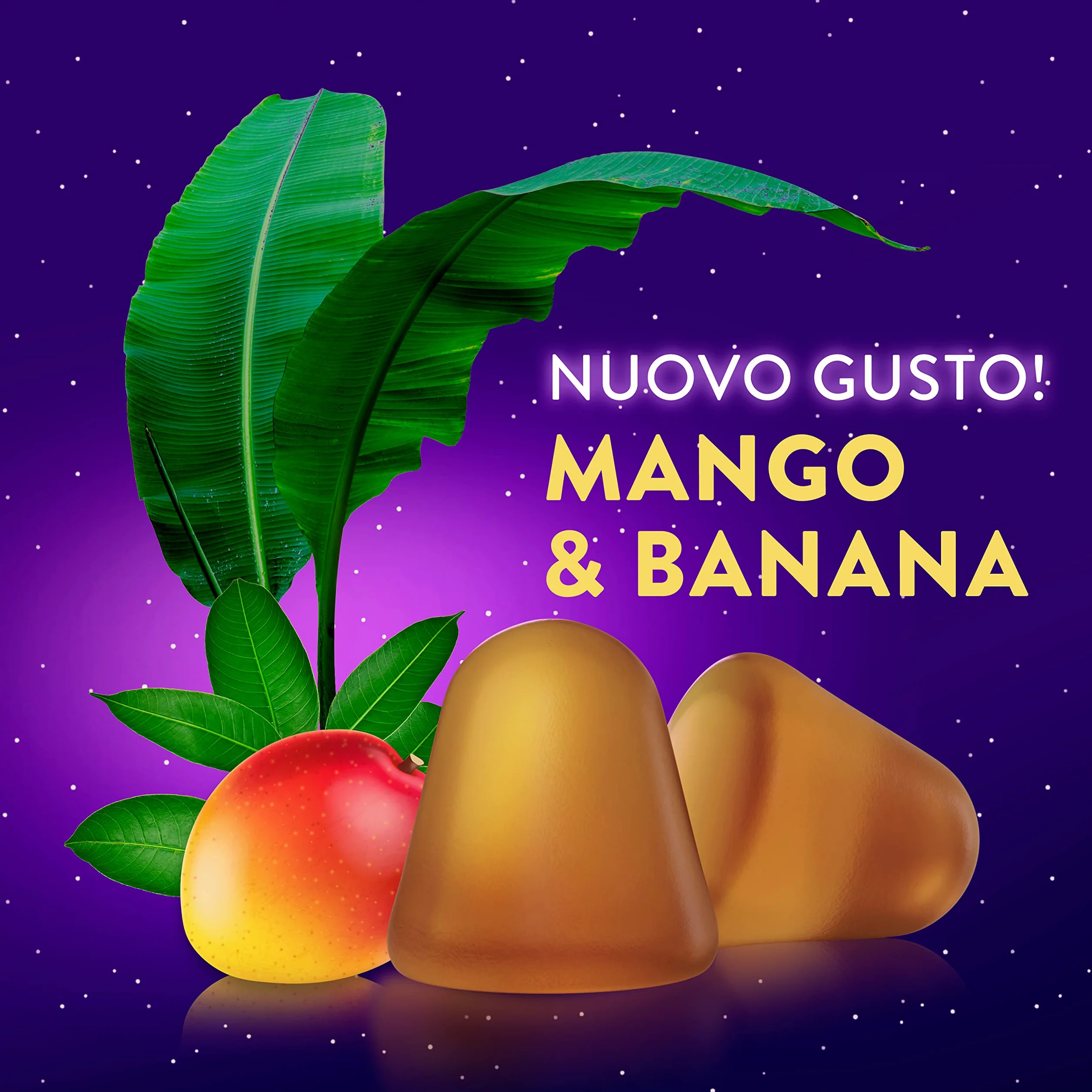 ZzzQuil Natura Integratore Melatonina 2x72 Pastiglie Gommose MISTO Frutti di Bosco Mango Banana