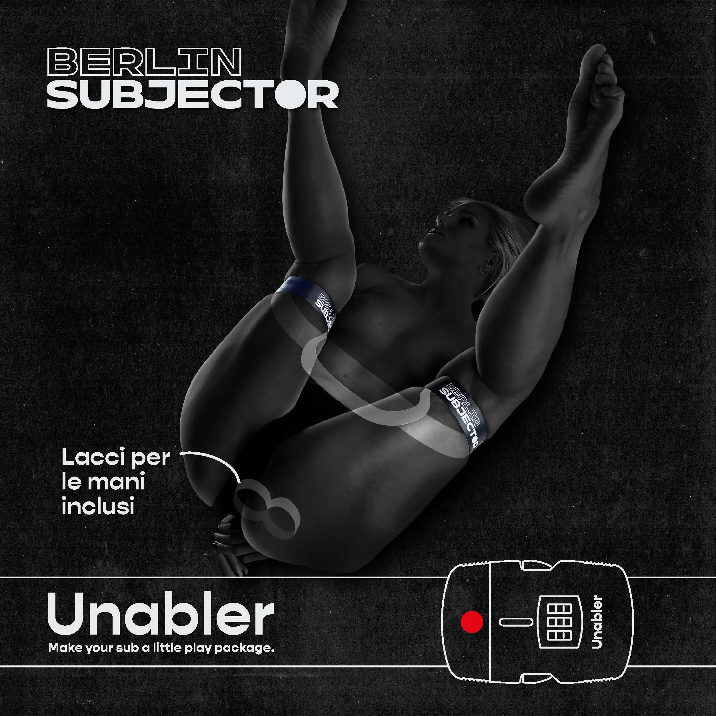 Set bondage tedesco Berlin Subjector giocattolo per adulti legare sesso estremo