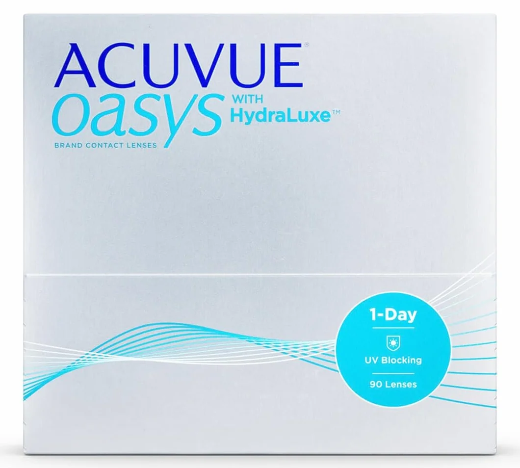 1 Day Acuvue Oasys With Hydraluxe BC 8.50 (-7.00, 8.5, 14.3) Pacco da 90