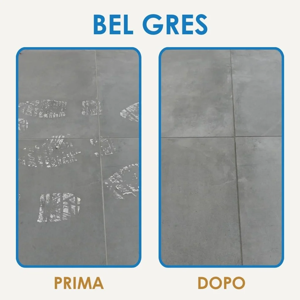 GEAL BEL GRES Detergente Rigenerante per Pavimenti Gres Porcellanato 1L