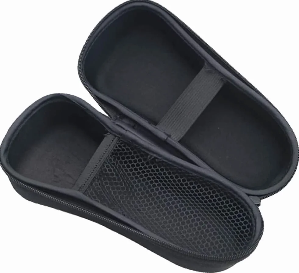 WuYan Custodia da viaggio rigida in EVA per Philips per Braun per Panasonic Rasoio elettrico da uomo Custodia rigida da trasporto Borsa da viaggio Custodia per rasoio elettrico Trimmer, Nero,