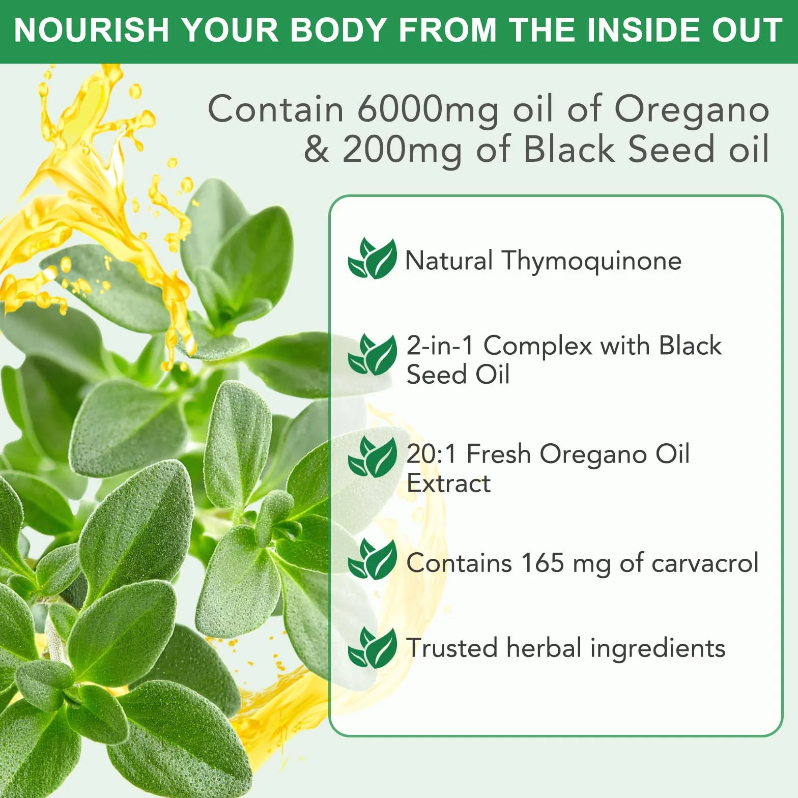 Olio essenziale di origano - Capsule