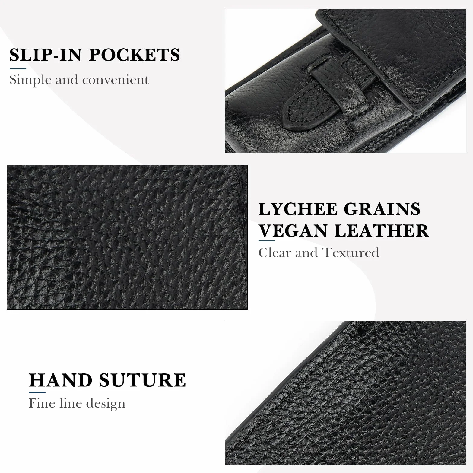 Linkidea Custodia da Viaggio per Pennelli da Barba, Borsa Organizer Portatile, Supporto Compatto Compatibile con Pennelli da Barba di Piccole Dimensioni (Nero)