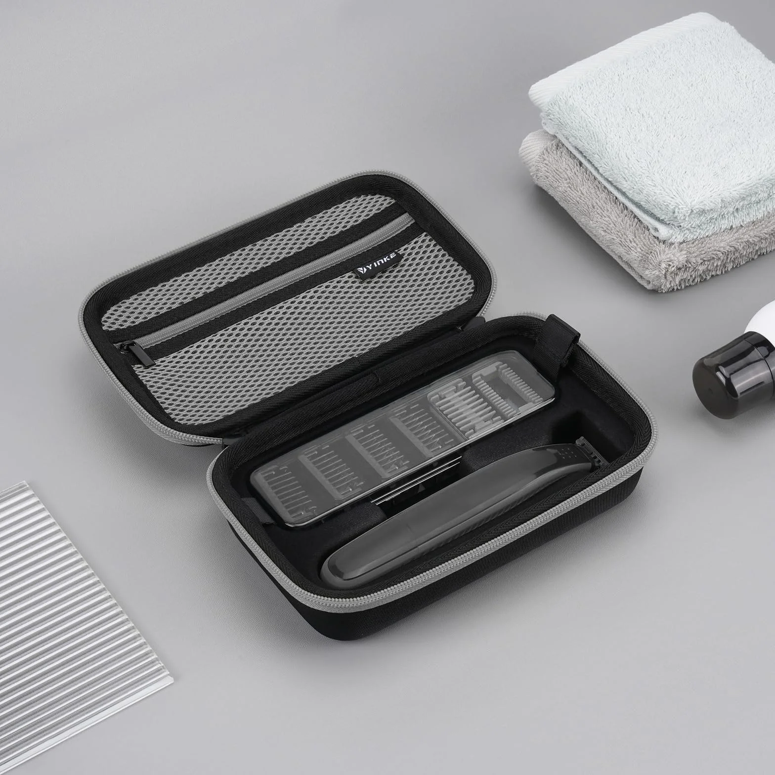 Yinke Custodia per Philips One Blade Face QP2520, QP2630, QP2530, QP2620 rasoio regolabarba, Custodia Protettiva Rigida per il Trasporto in Viaggio