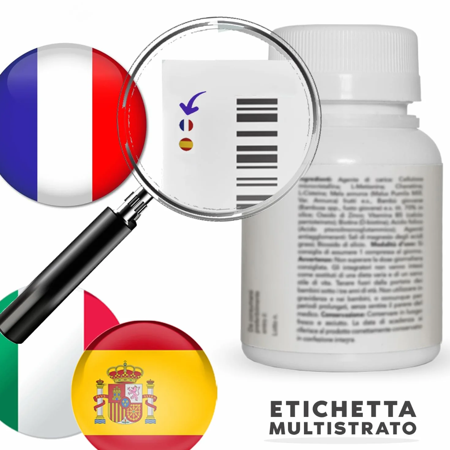 VITAMINA D3 K2 (Dura 1 anno e 4 mesi) 500 Micro-Compresse Alto Dosaggio e Assorbimento I Vitamina D3 Da 50 µg Da 2.000 U.I. + Vitamina K2 Da 100 µg | Senza Glutine, Lattosio, Zuccheri e Soia