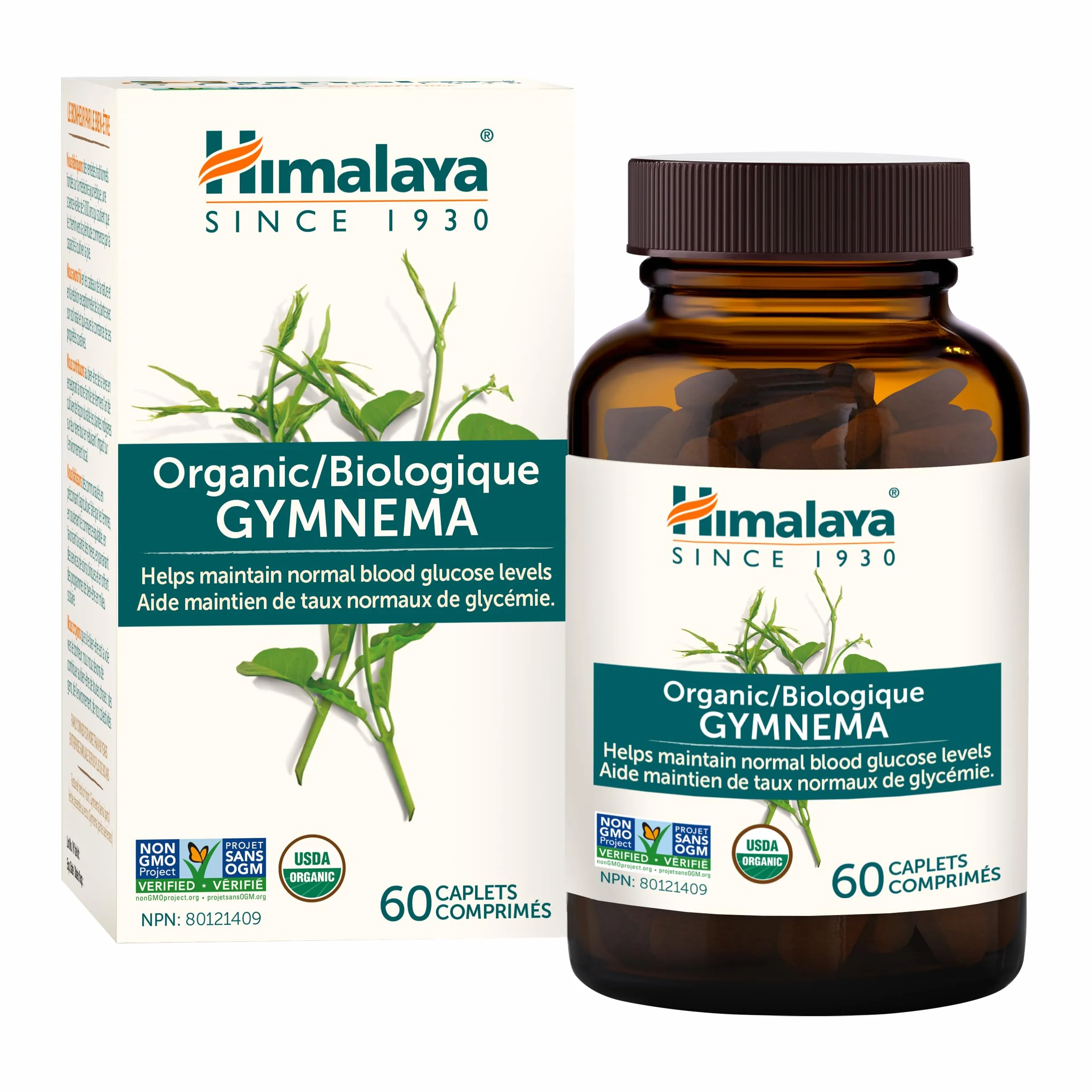 Himalaya Organic Gymnema 60 caplets