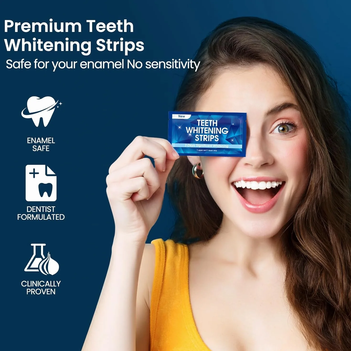 strisce sbiancante denti professionale sbiancanti denti - 28 strisce sbiancanti 14 Sessioni sbianca denti striscia sbiancante denti teeth whitening strips per sbiancamento denti Sicuro per Smalto