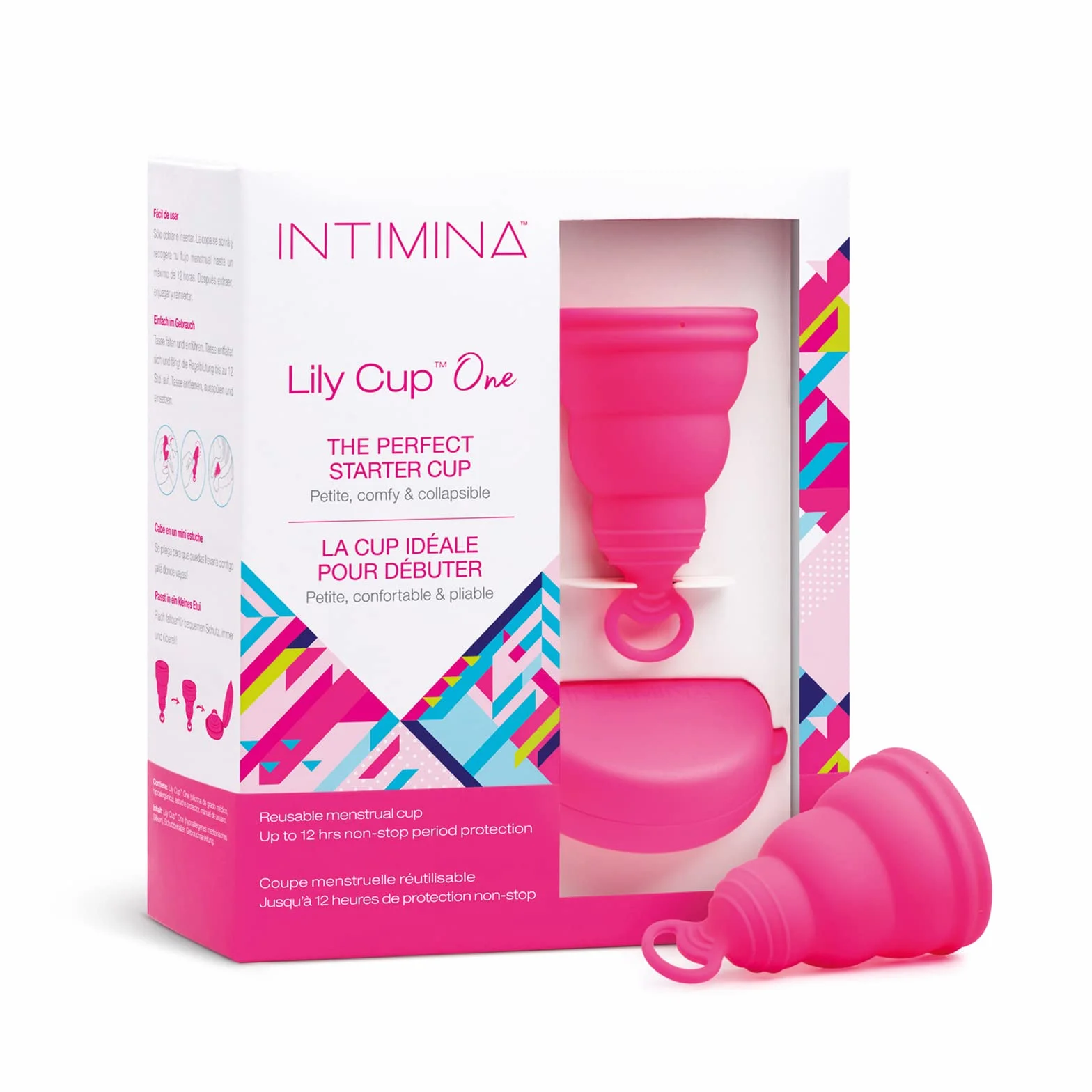 Intimina Lily Cup One - La Coppetta Mestruale Morbida per Principianti, Adolescenti