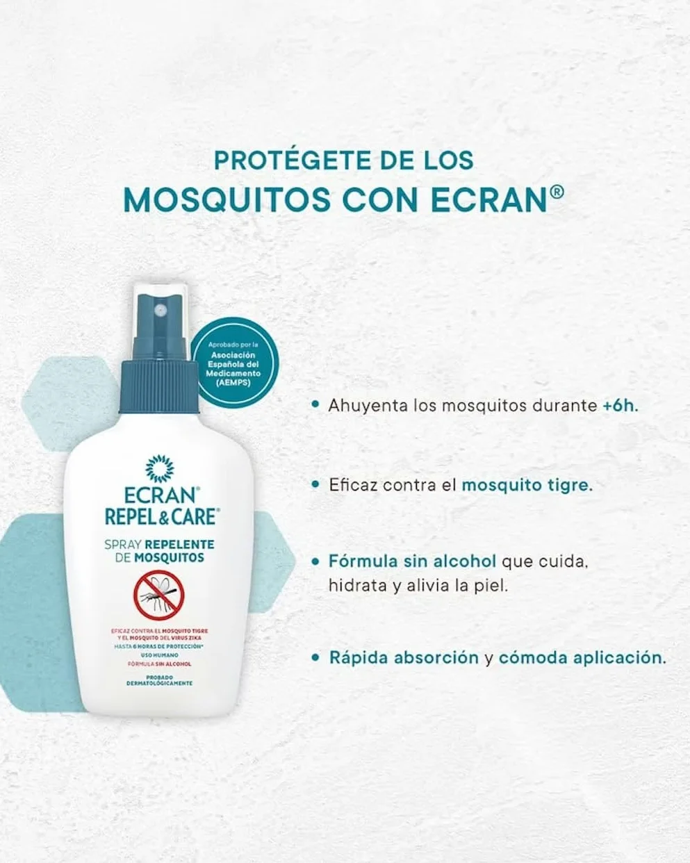 Ecran Repel&Care Mosquitos Vapo 100 Ml