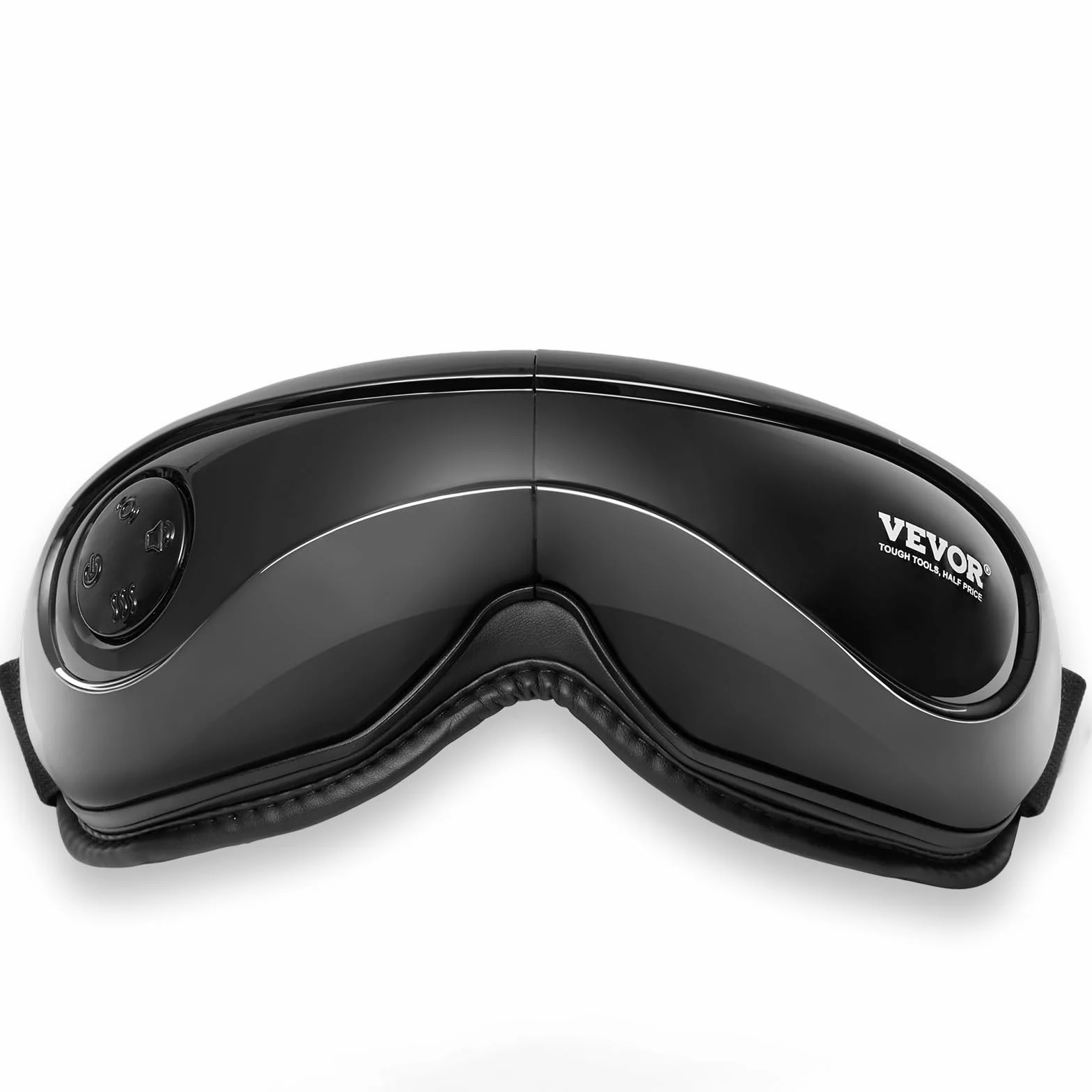 VEVOR Massaggiatore per occhi con calore, maschera massaggio oculare 5 modalità musica Bluetooth pieghevole 180°