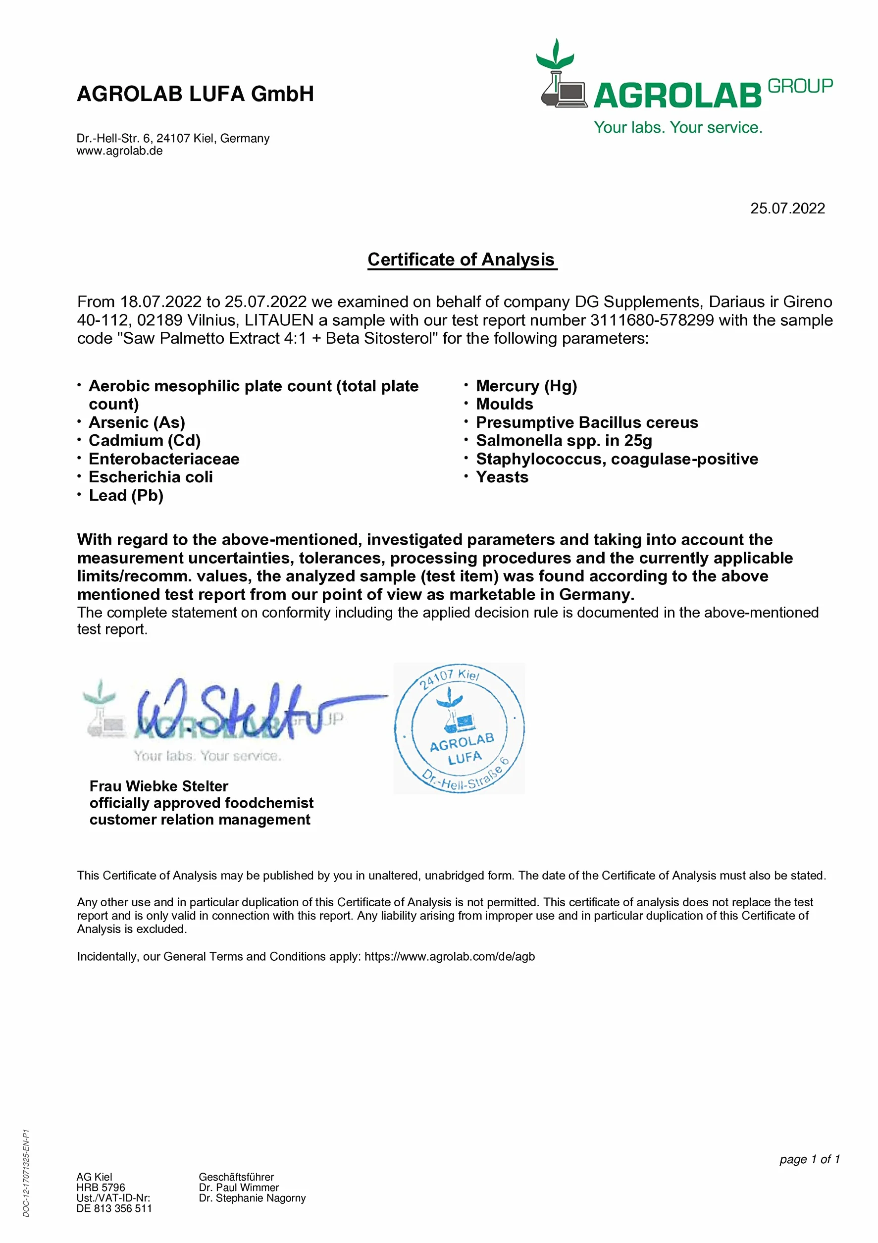 Hepatica Saw Palmetto 4:1 Beta-Sitosterolo 450 mg 120 capsule vegane Serenoa repens GMP