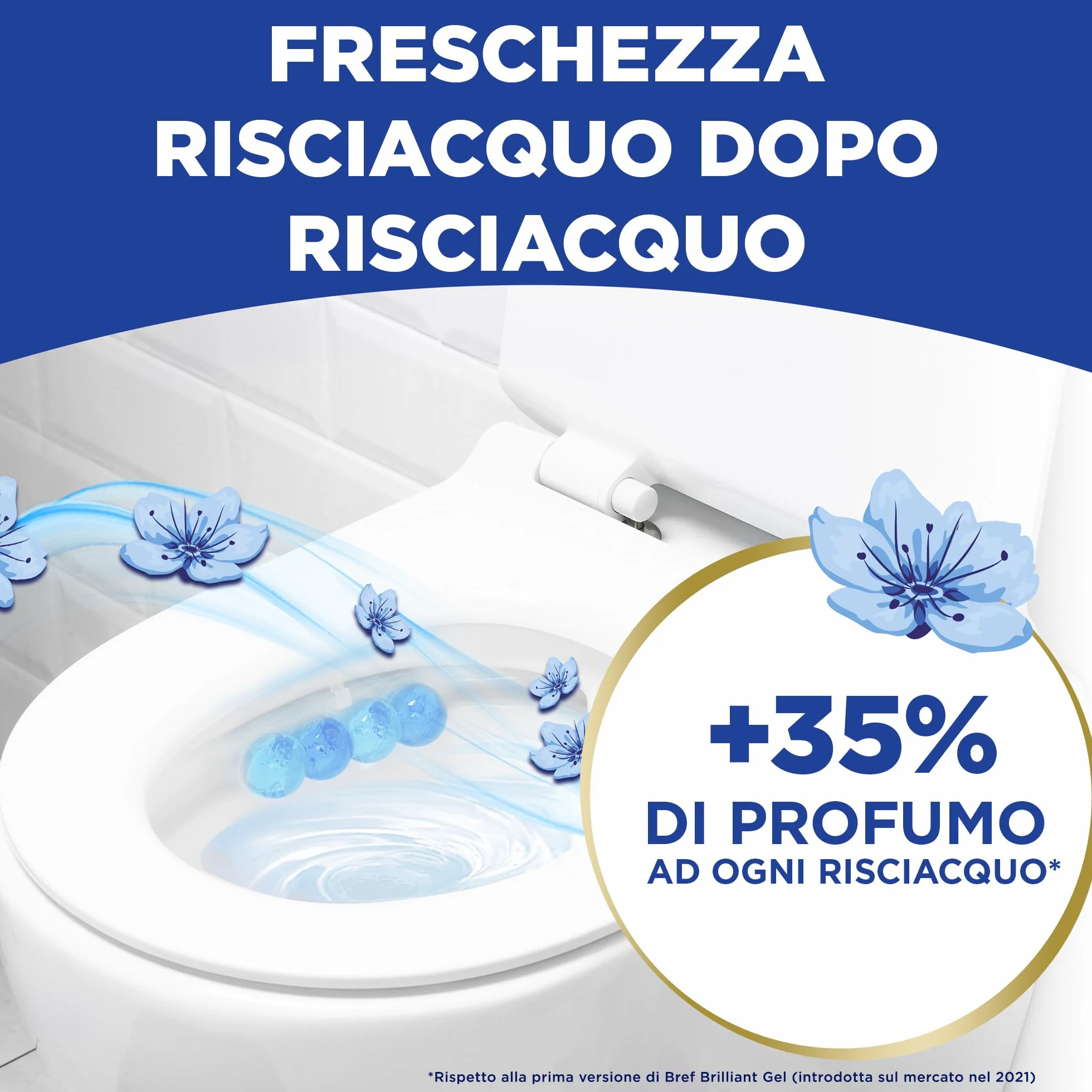 Bref Brilliant WC Forza Artica, 11 pezzi