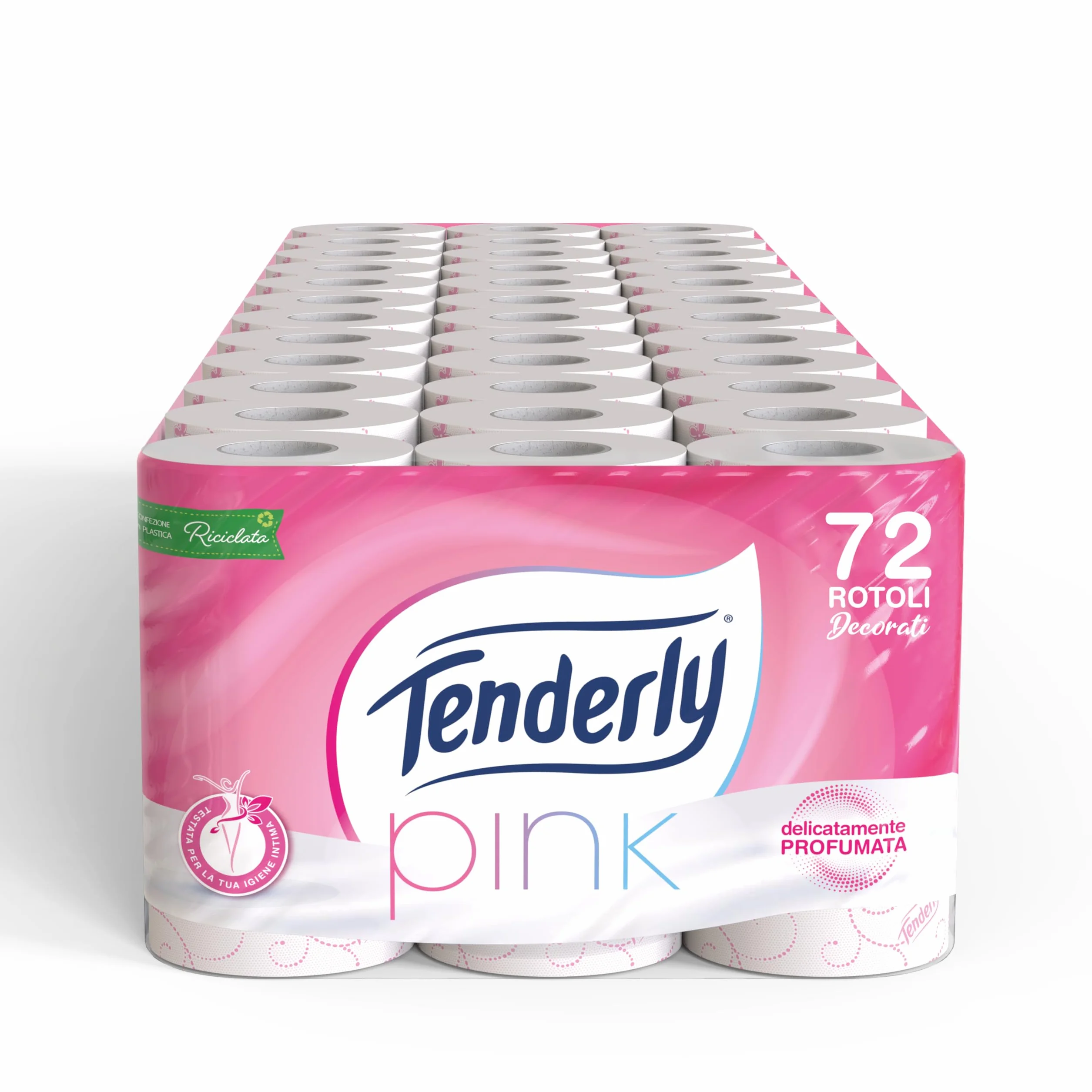 Carta Igienica Tenderly 72 Rotoli Delicatamente Profumata Made in Italy