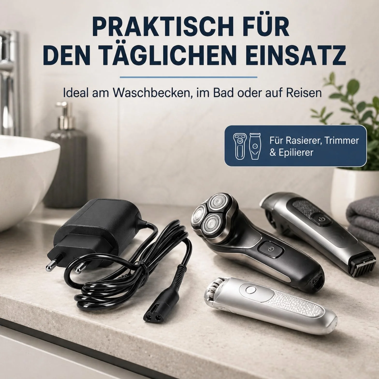 Ładowarka 12 V kompatybilna z golarką Braun