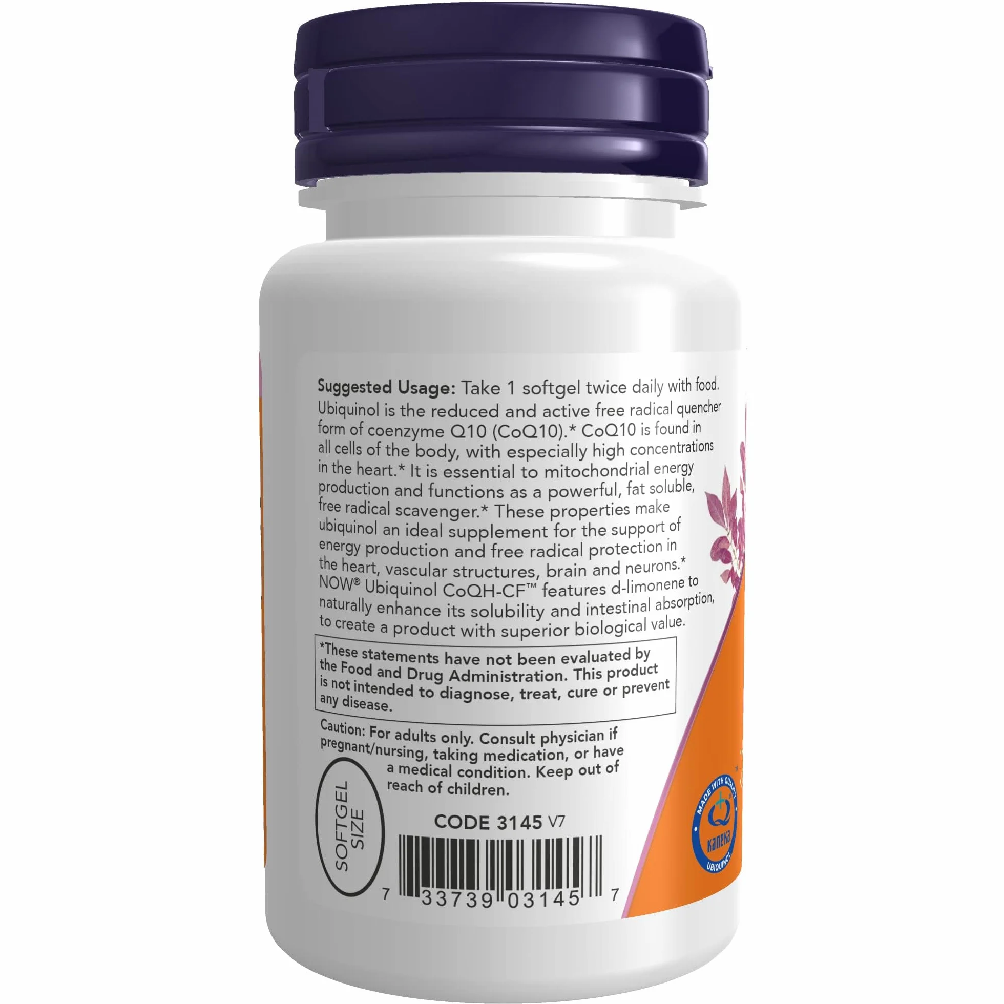 Ubiquinol CoQH-CF - 60 softgels