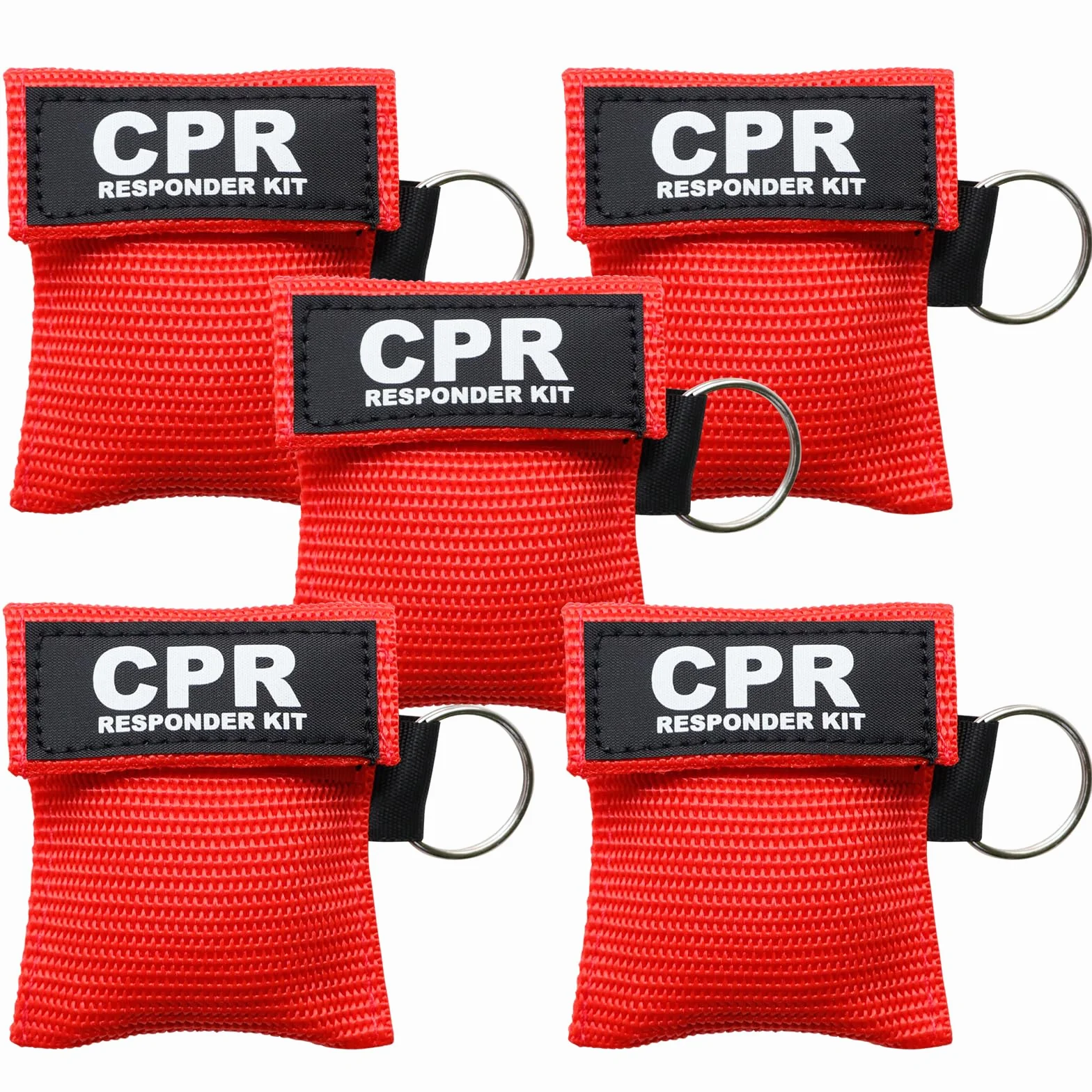 Mascherine CPR e guanti monouso PVC protezione viso valvola unidirezionale barriera respiratoria primo soccorso