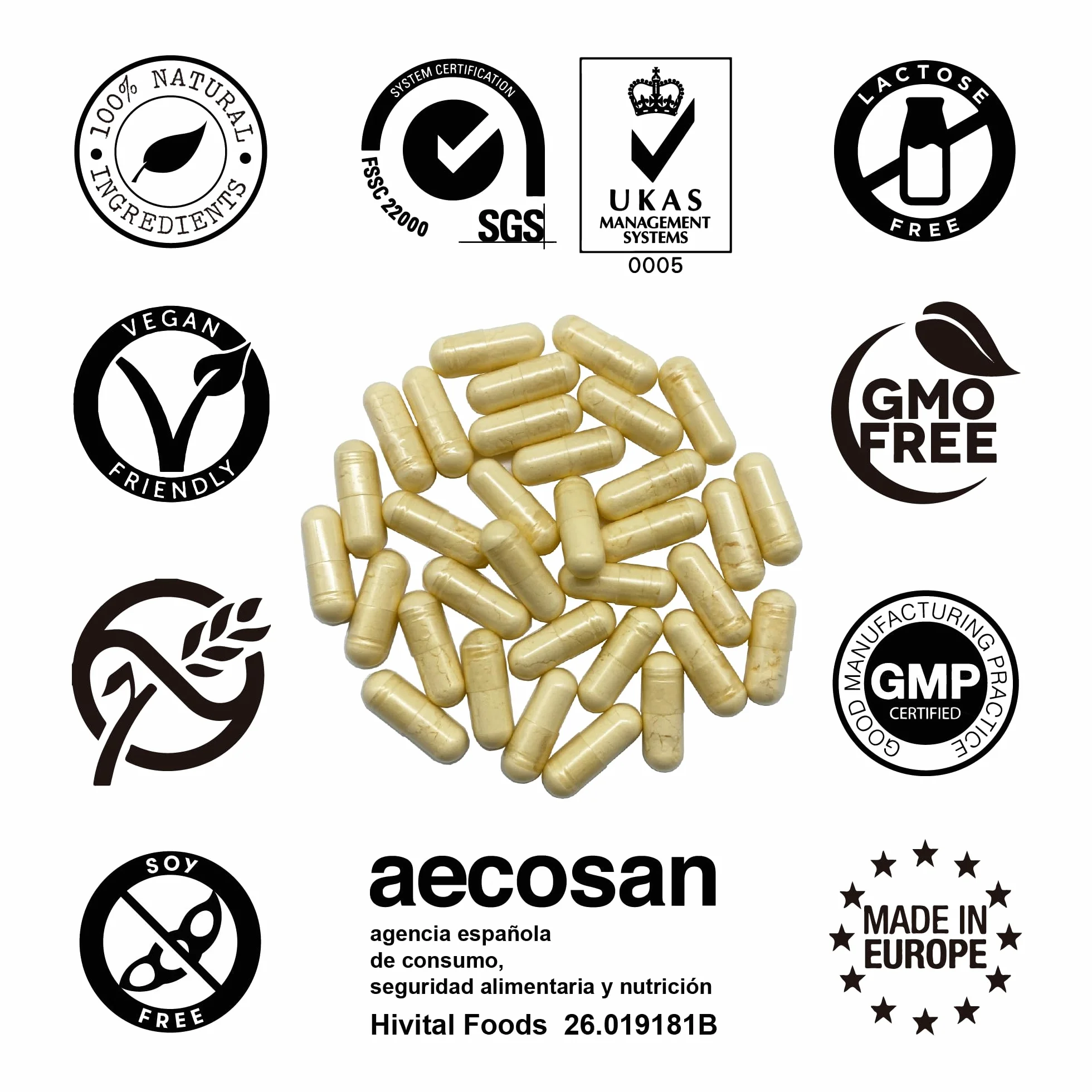 Ginseng Rosso Coreano 6000 mg 180 capsule vegane estratto naturale radice 15:1 30% ginsenosidi HIVITAL