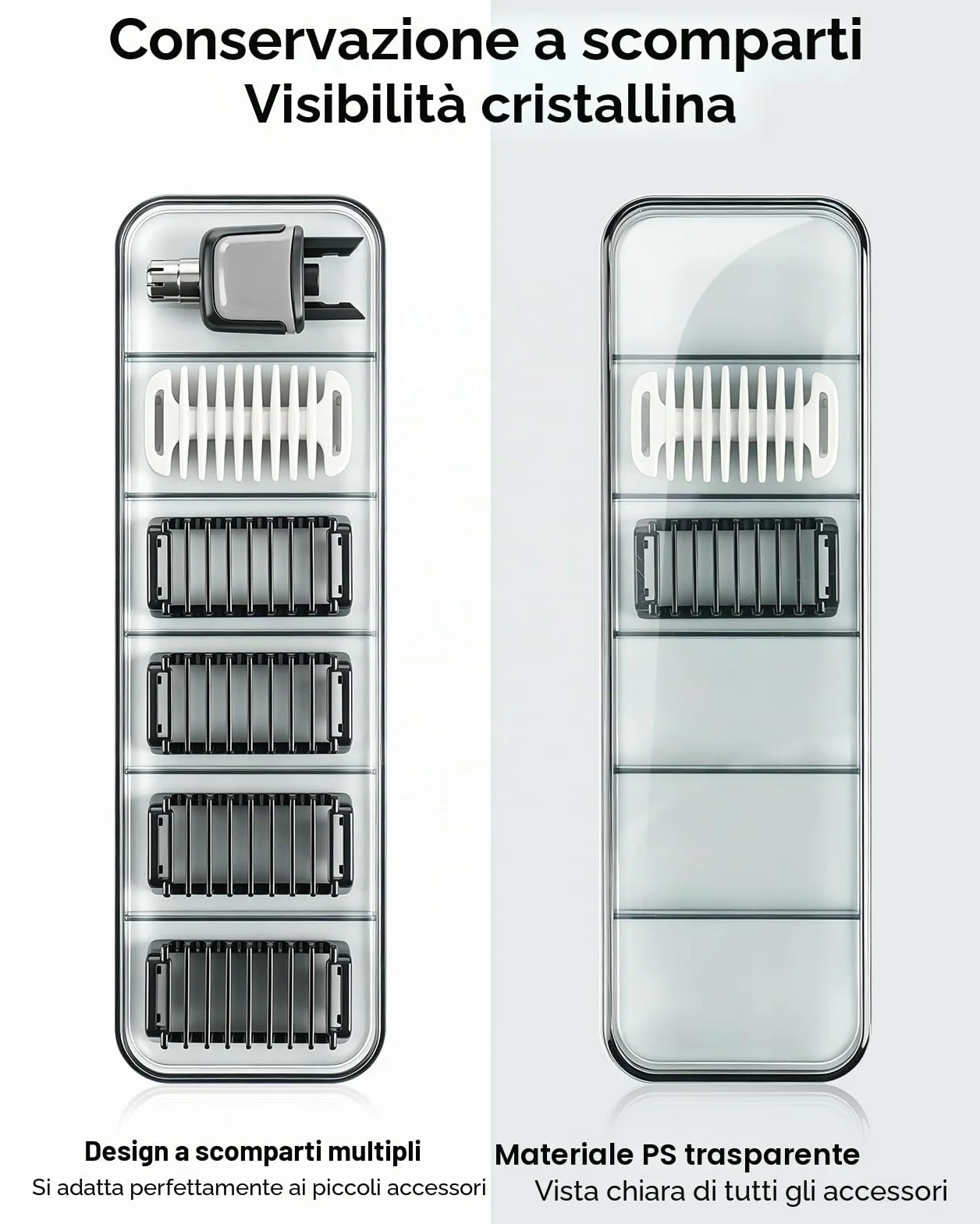 Philips OneBlade Custodia QP2824/30 QP2620/30 QP2724/30 QP2734/30 Ricambi Rasoi Portatile