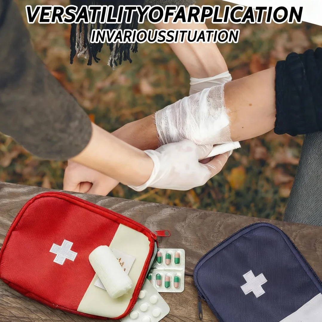 JEYORZY Mini Borsa Di Pronto Soccorso, Kit Pronto Soccorso Portatile, Blu