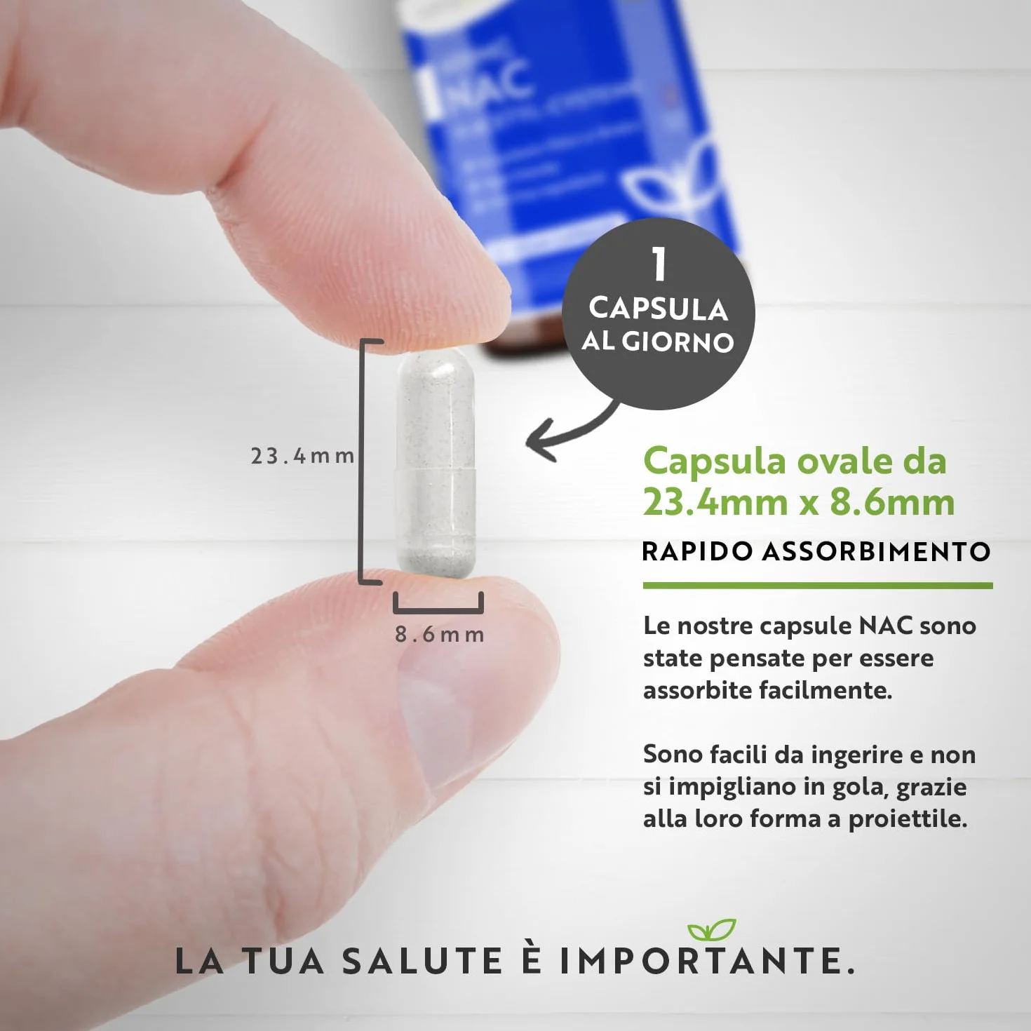 Nutravita NAC N-Acetil-Cisteina 600mg - 150 Vegan Capsule (5 Mesi) - Alta Qualità & Alto Dosaggio di N Acetilcisteina - NAC 600 mg Integratore - Nac600 - Aminoacidi Essenziali Supplemento