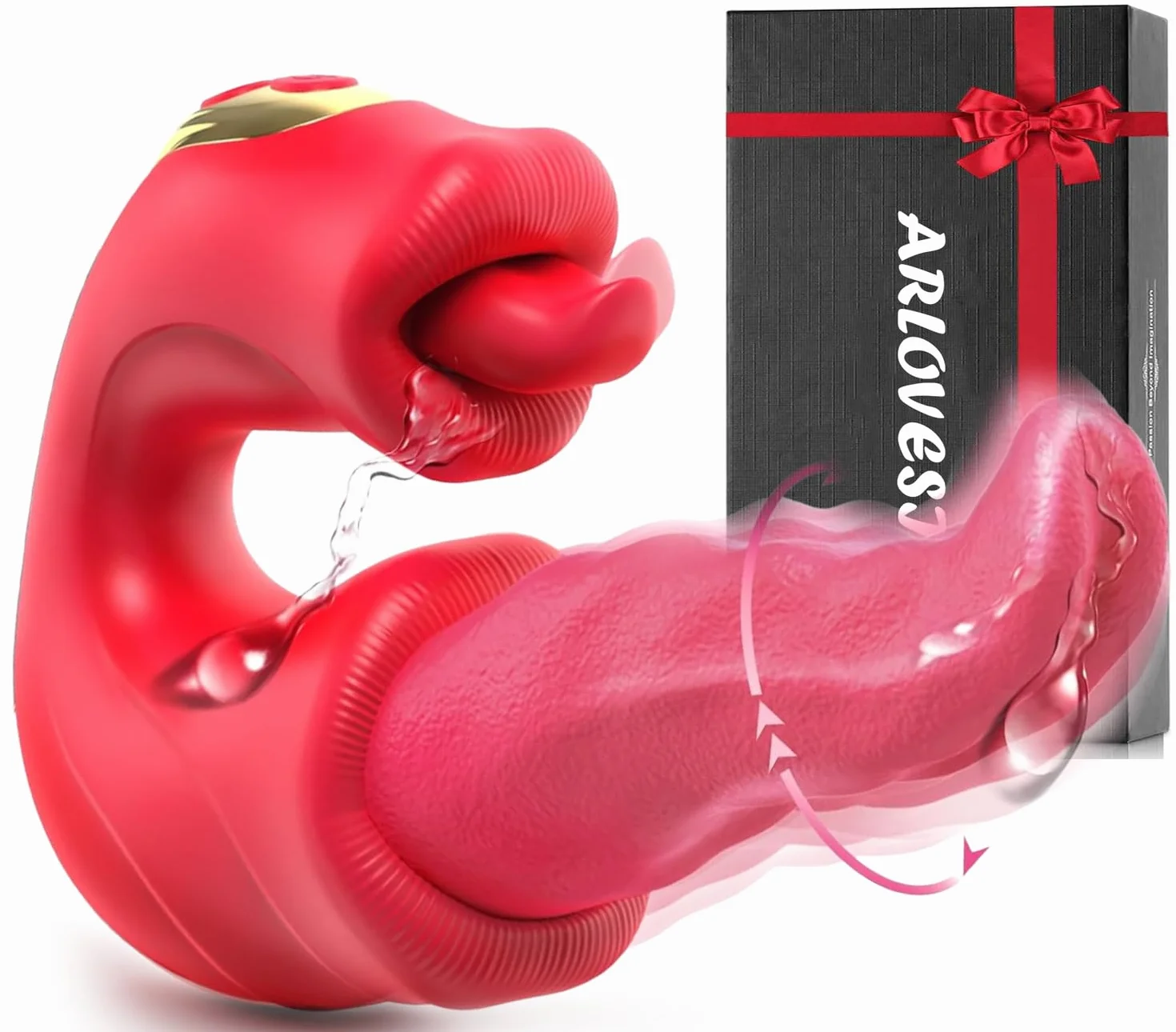 Massaggiatore,Vibratoreper Donna Professionale Vibratoriper donne,4 in 1 Stimolatore Clotoride Sexytoysys Donna con10 *10 leccate clitoride Vibratore modalità,APP Sex Toys Vibratoriper donna Clotoride