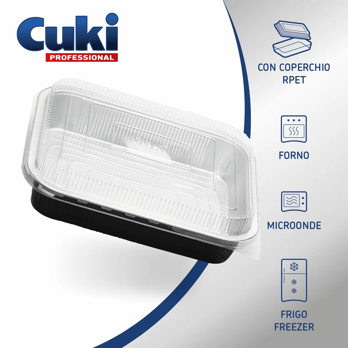 Vaschette alluminio 8 porzioni cm32x26xh6 monouso forno microonde 10 pezzi