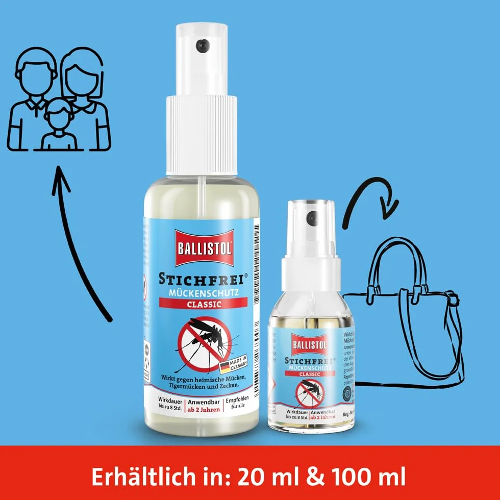 Ballistol Stichfrei Protezione per insetti 500 ml