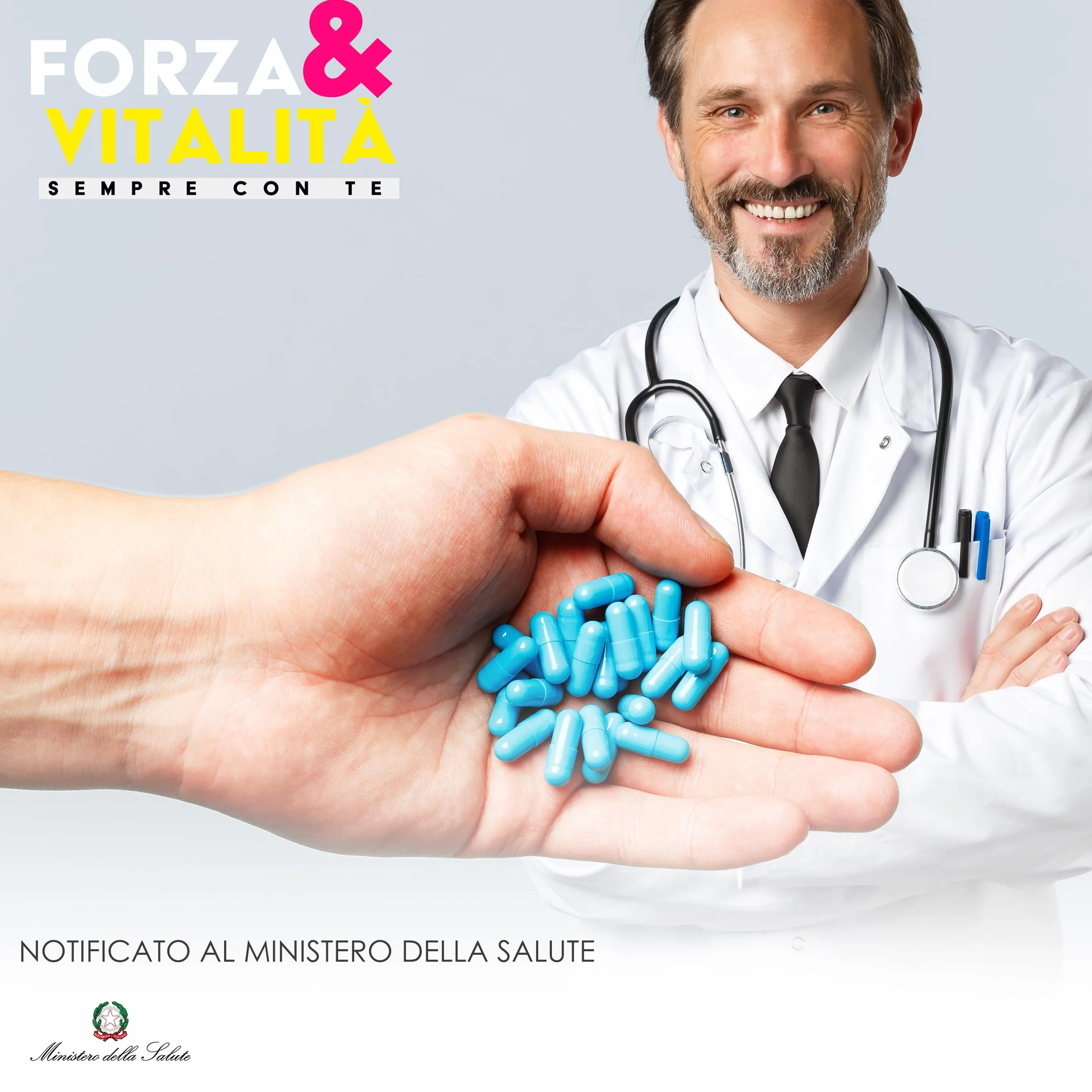 BALANCE NUTRITION BLUELION 15 Blue Pills Integratore per uomo Forza, energia, resistenza