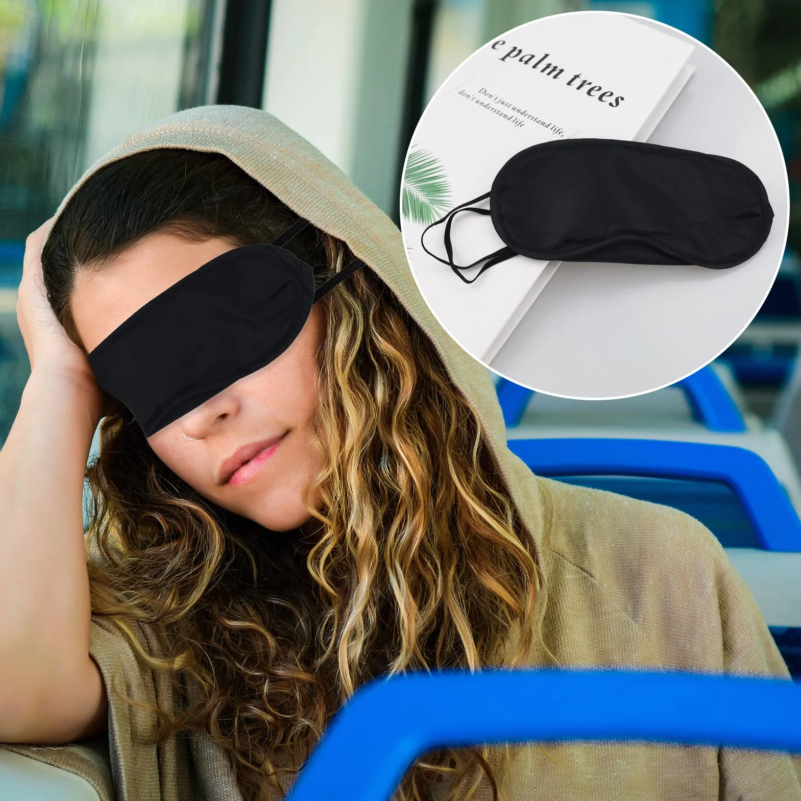 Benda per gli occhi per il sonno da viaggio 26 pezzi